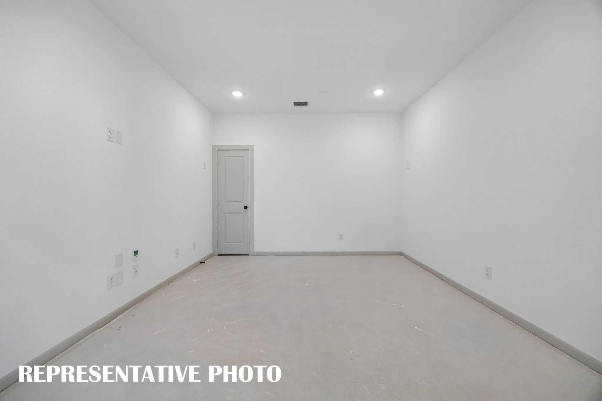 This lovely media room paired with adjacent game room create the ultimate family entertainment zone.  REPRESENTATIVE PHOTO