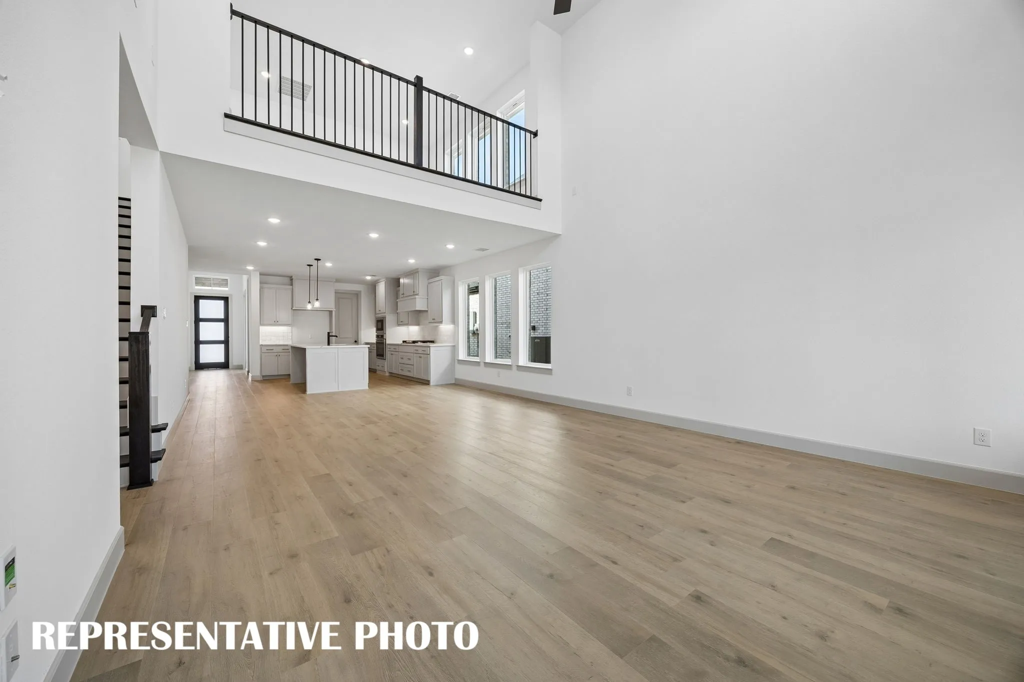 Open and flowing, our Orleans II plan was designed for entertaining.  REPRESENTATIVE PHOTO