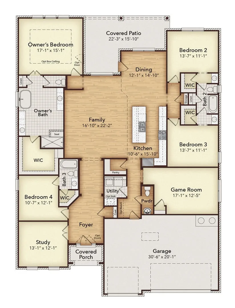 Single Family Residence For Sale in Dallas County , 1411 Kendal Drive, De Soto, Texas 75115, 4 Bedroom, 4 Bathroom, 3 Garage spaces, 2,954 Sqft, built in 2026, mls#21366514, Real Estate Agent in De Soto, Homes For Sale in Dallas county, Homes For Sale in De Soto, Realtor in De Soto Texas, Real Estate Brokerage Independent Realty Texas, Luminita Cordes Realtor