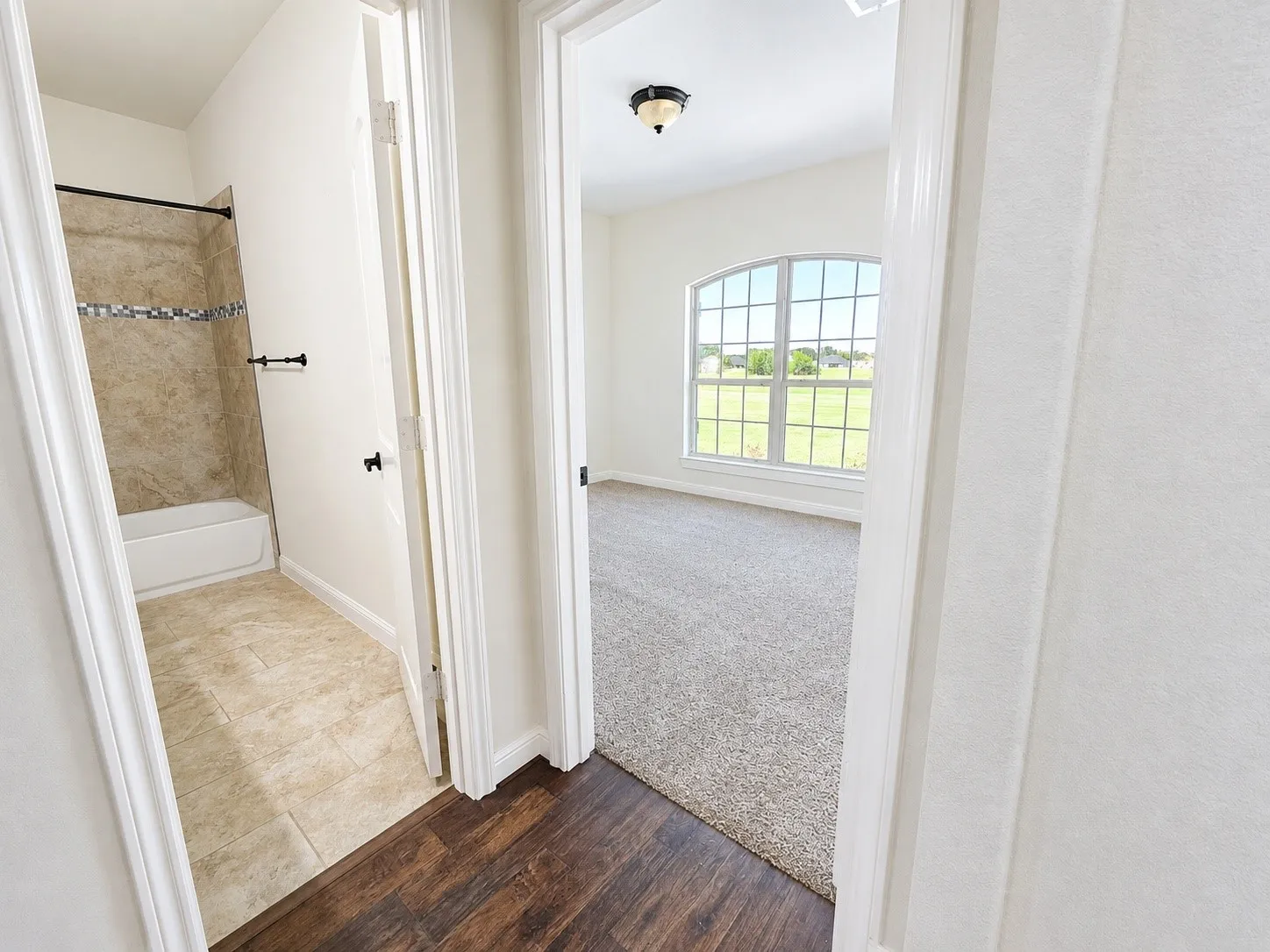 front bedroom and hall bathroom