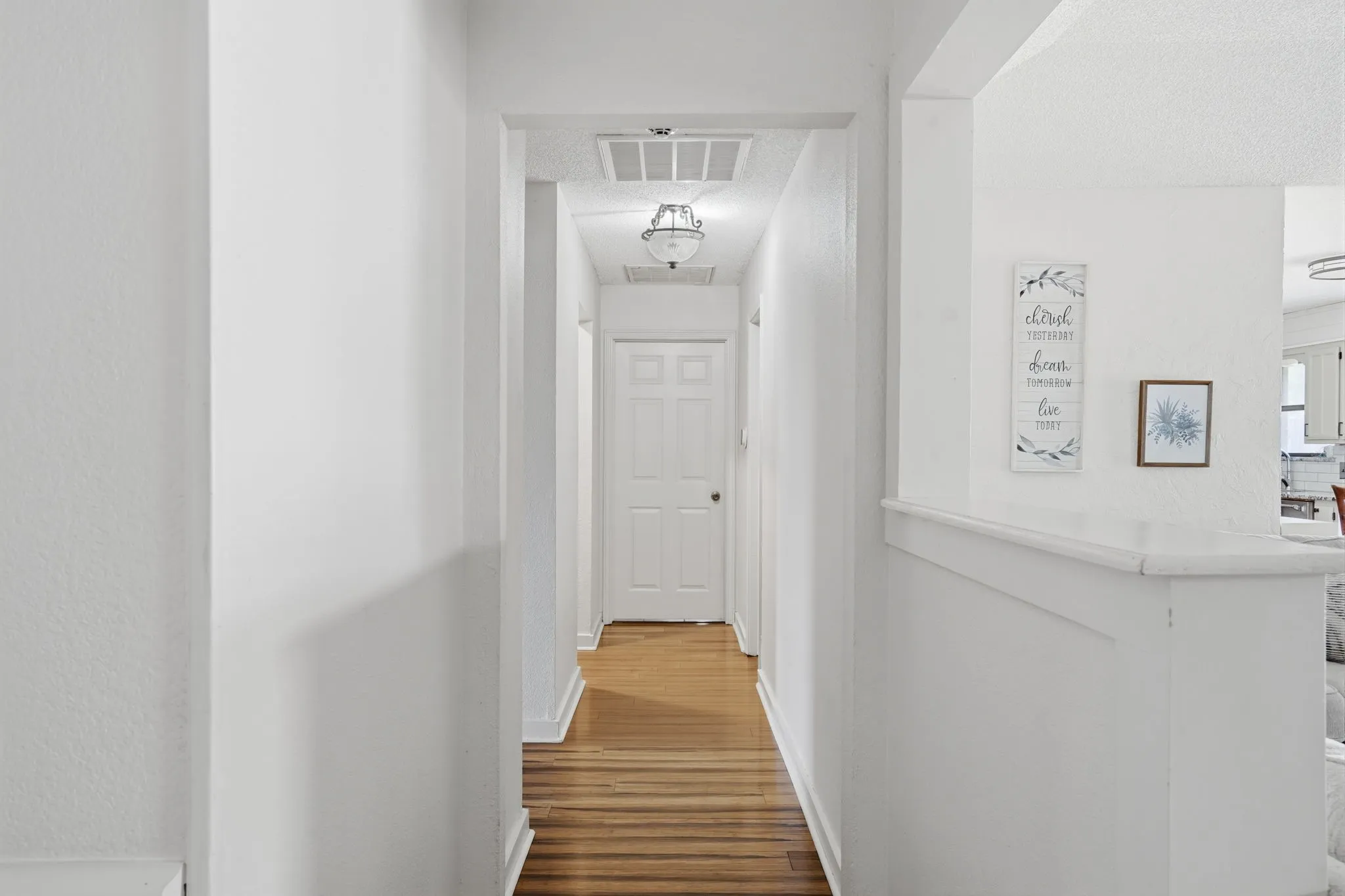 Entire home has neutral paint.