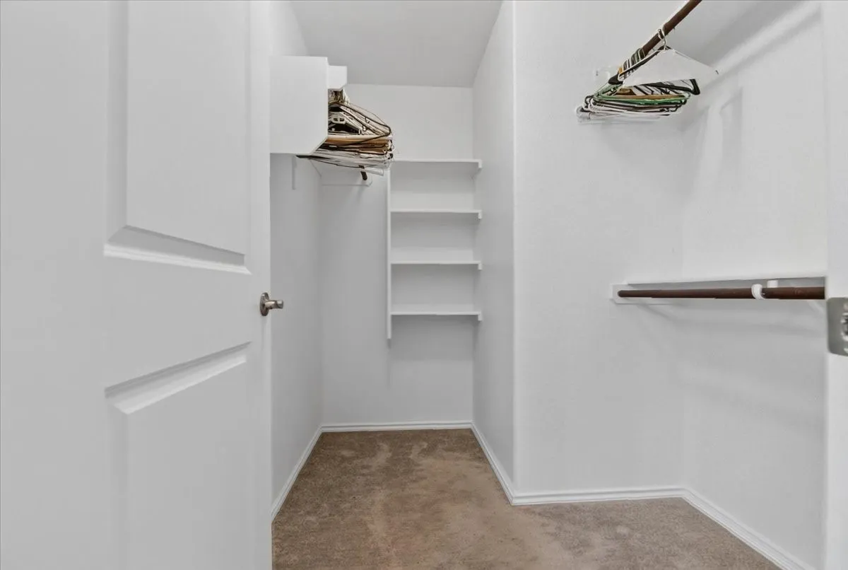 Primary bedroom closet
