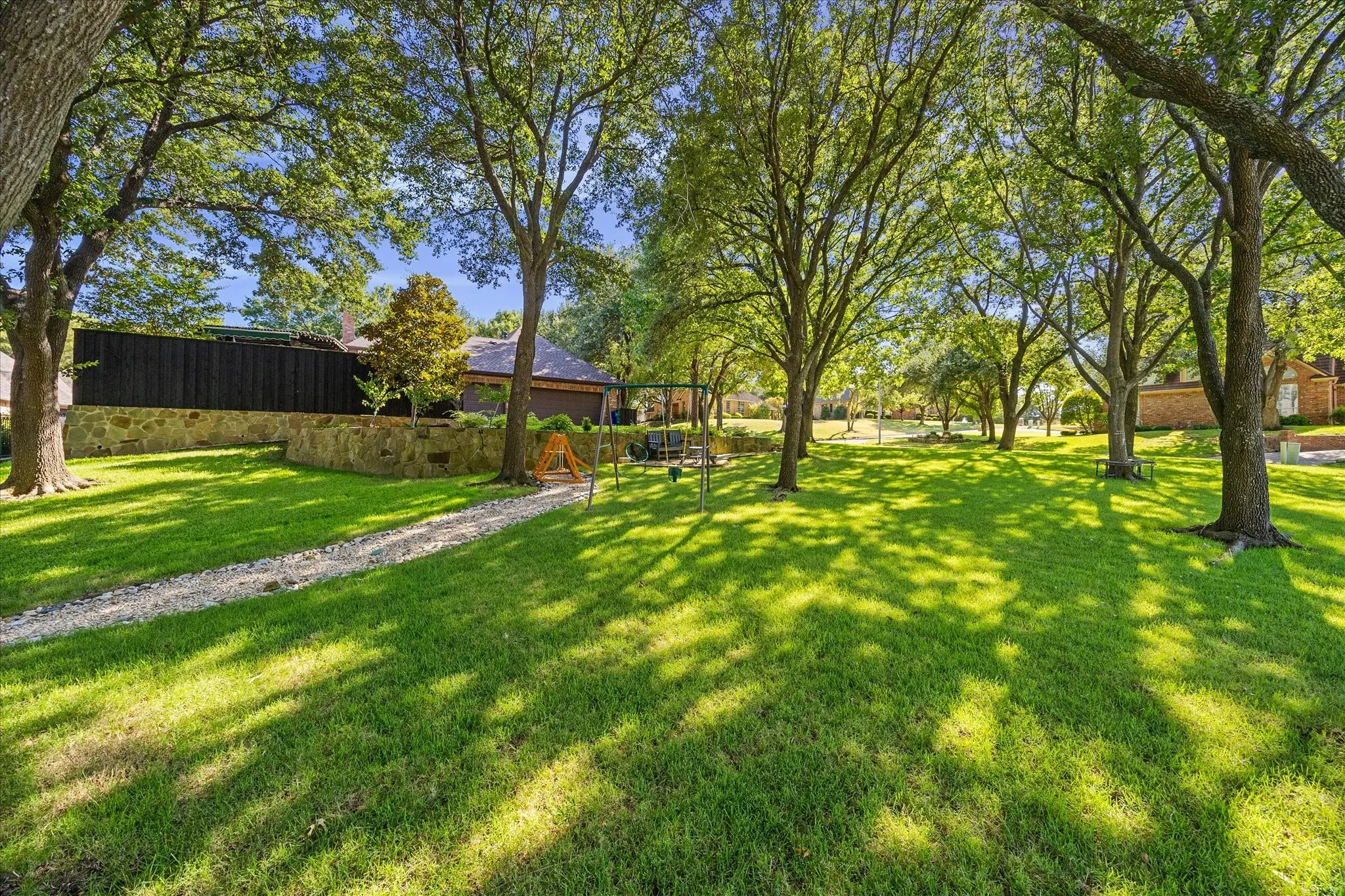 Incredible park like setting awaits you!