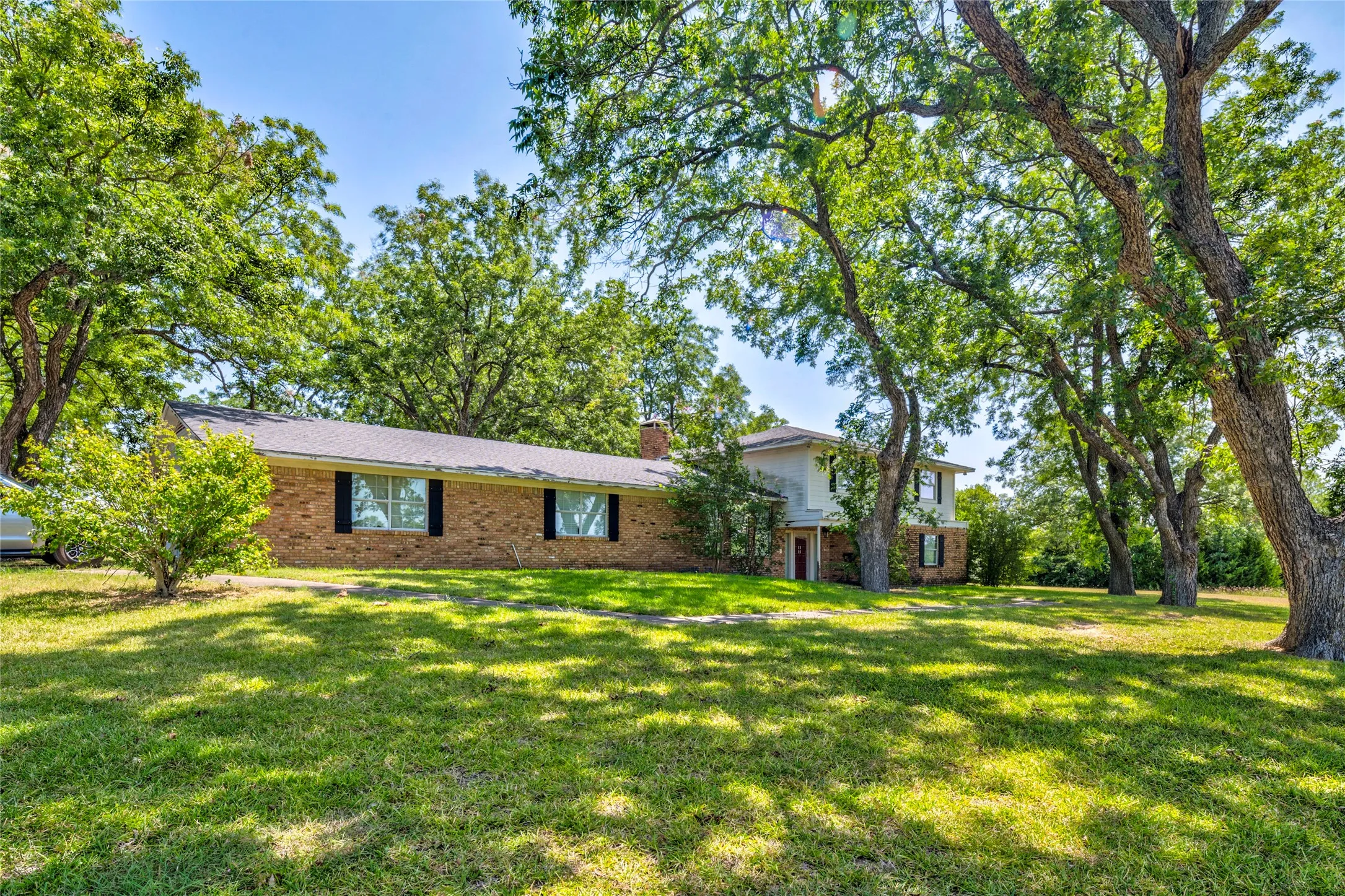 Beautiful vistas stretch across the property, providing an ideal backdrop for building a custom home or renovating the existing family homestead.