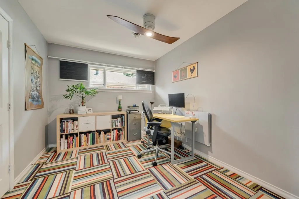 One of two secondary bedrooms.  Current owner uses it as a home office.