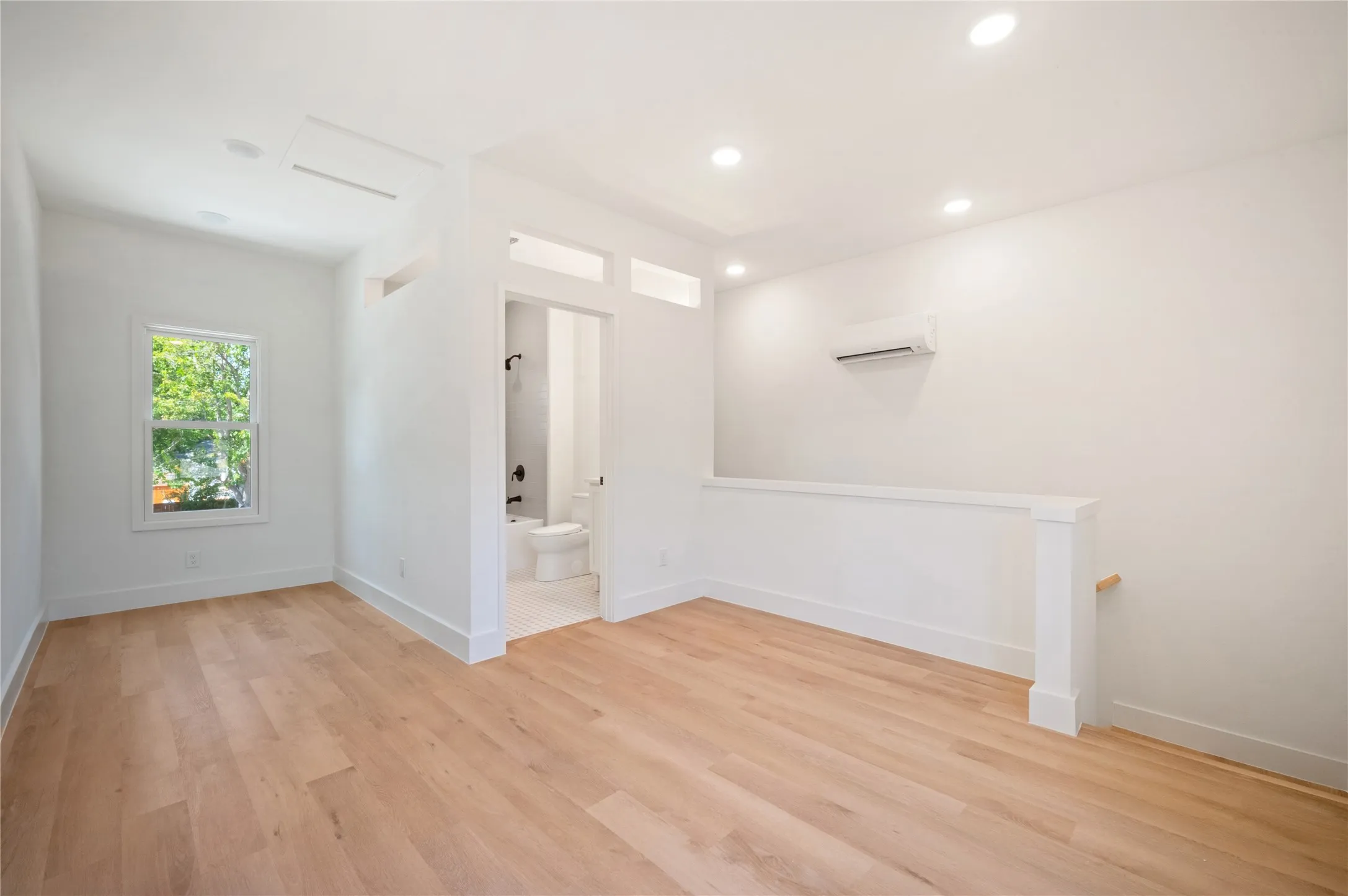 This unit has its own dedicated mini-split for climate control