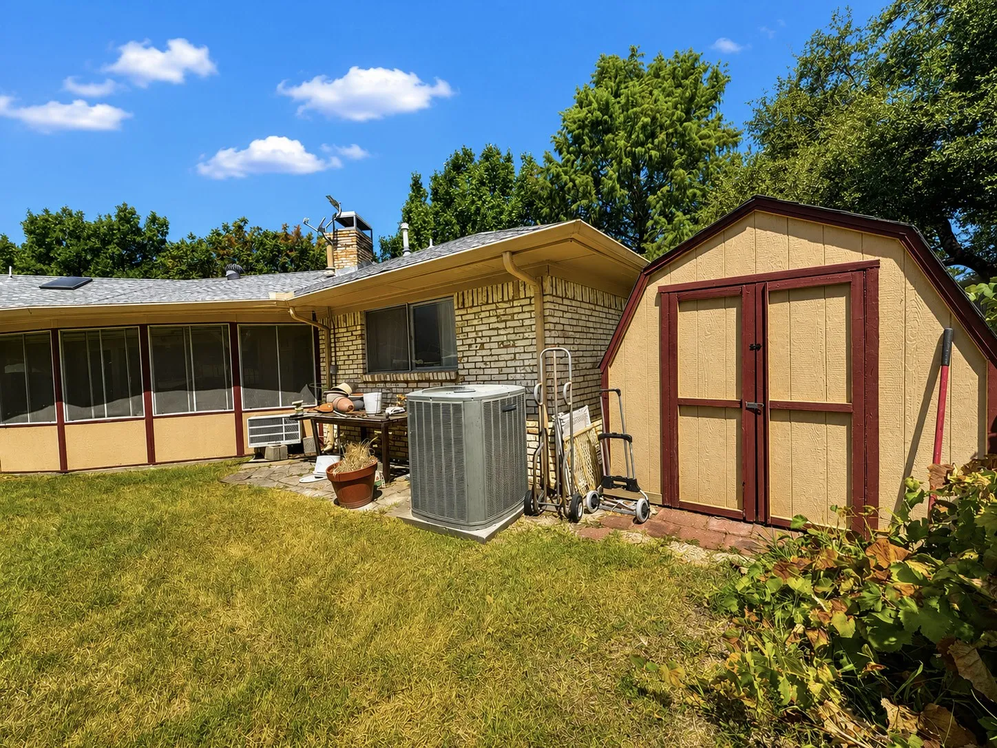 Shed will convey
