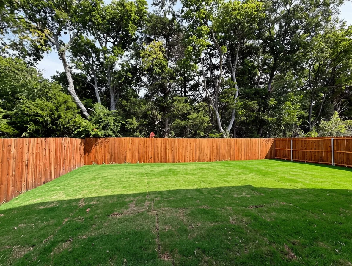 Great yard backs to trees!