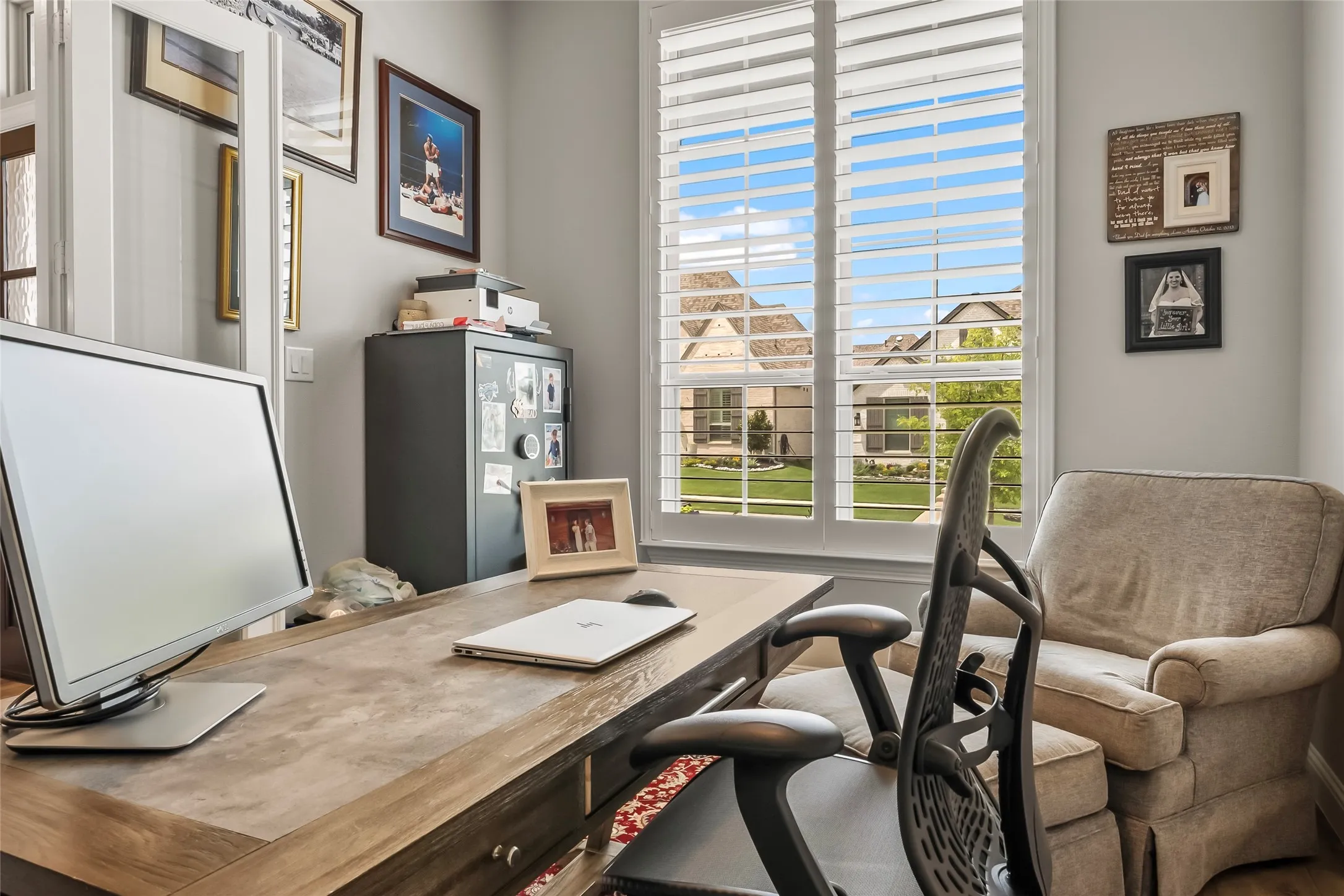 View of office space