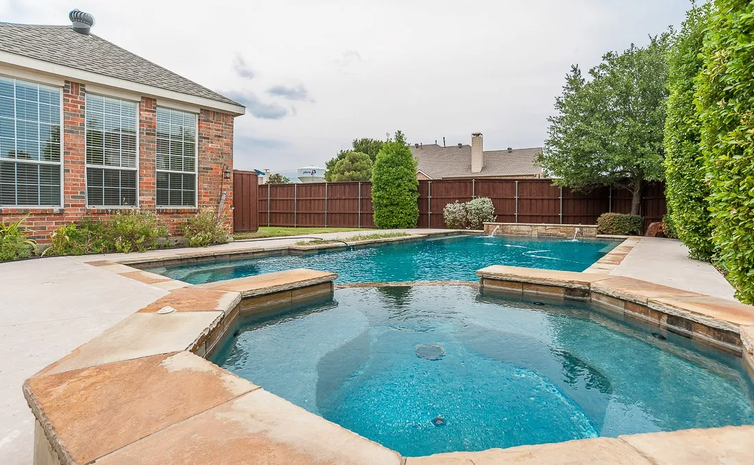 Pool With Relaxing Spa