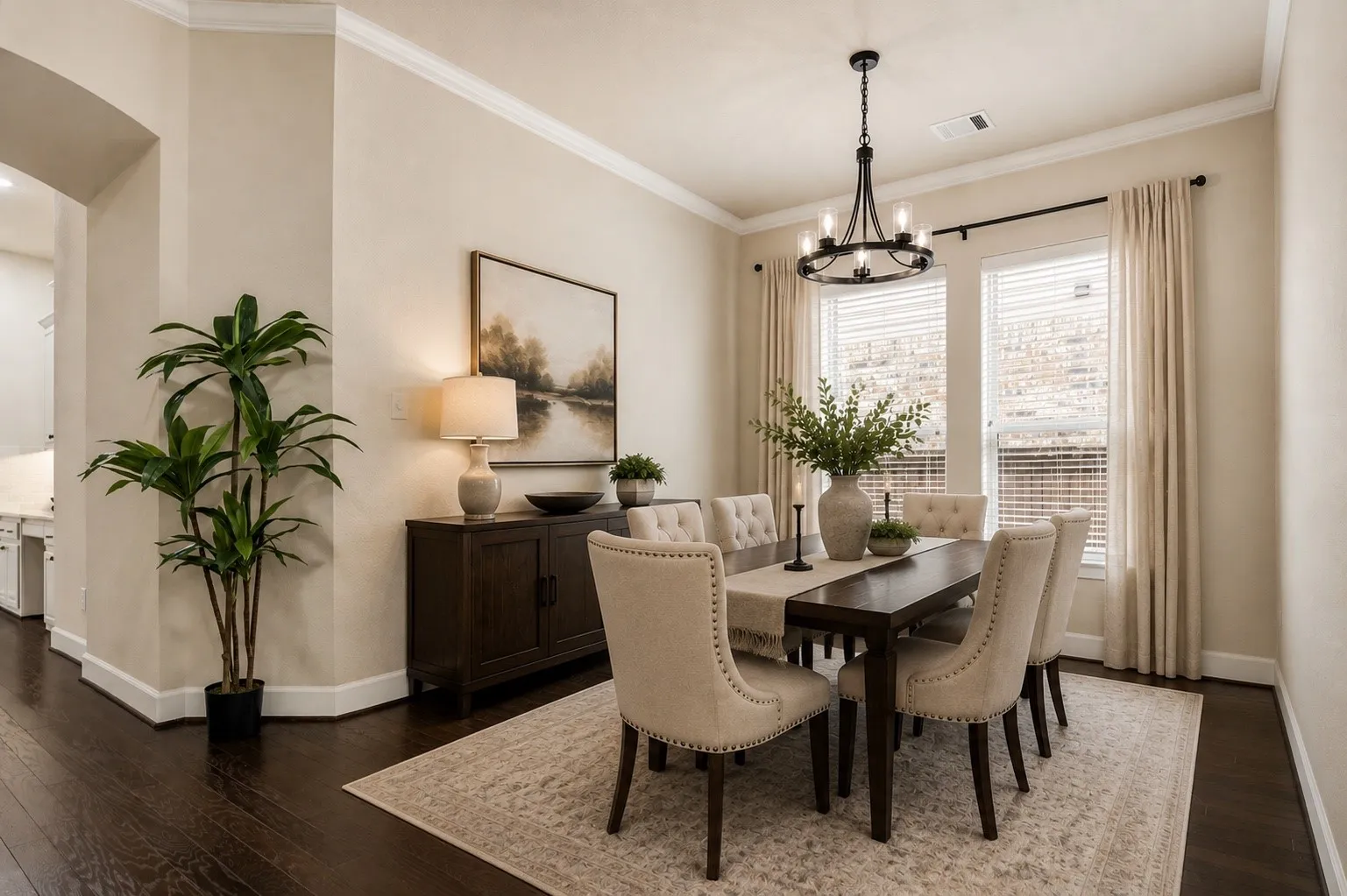 Virtual staging