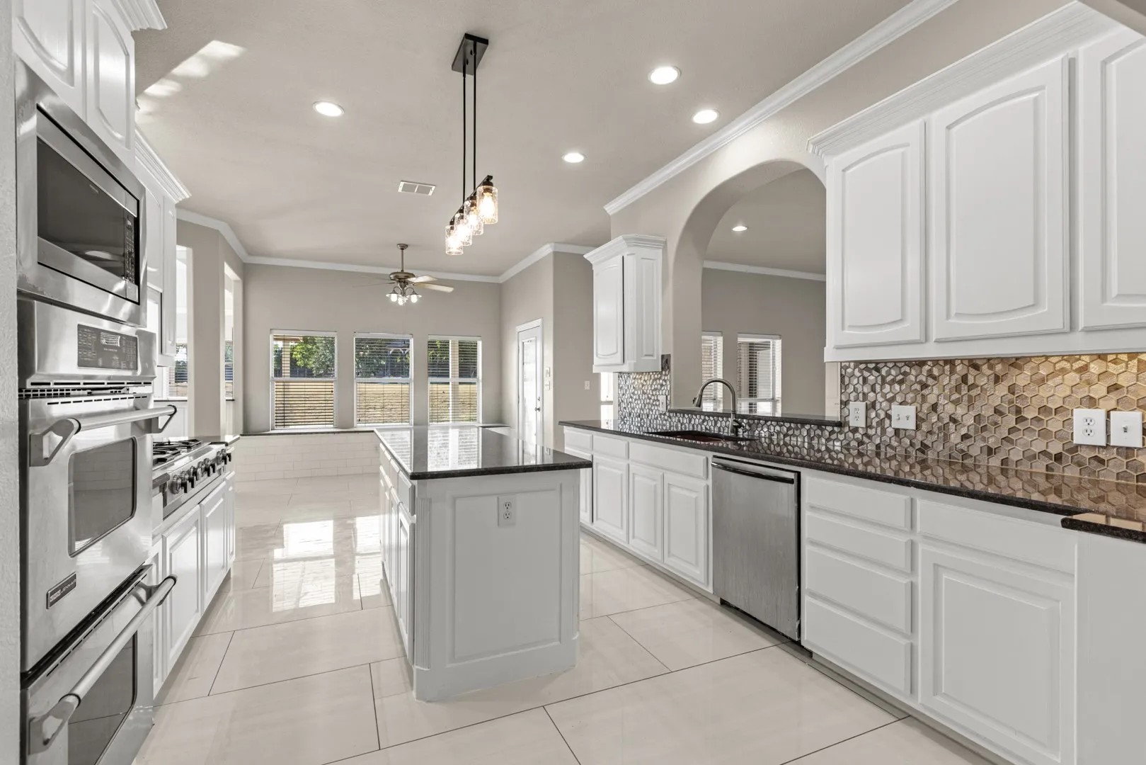 Kitchen updated lighting