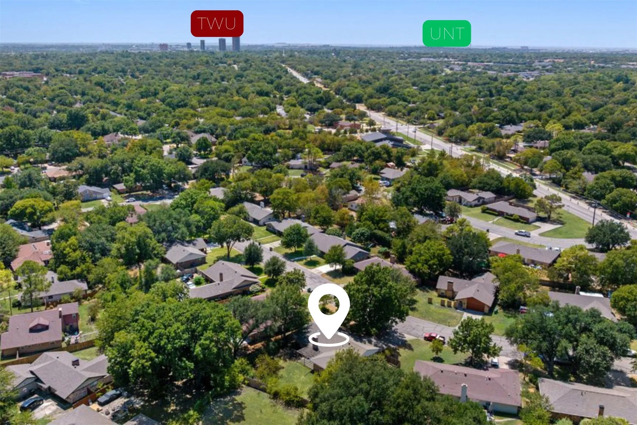 Prime Denton location convenient to both Texas Woman’s University (TWU) and the University of North Texas (UNT), making it easy to stay connected to two of the city’s major campuses.