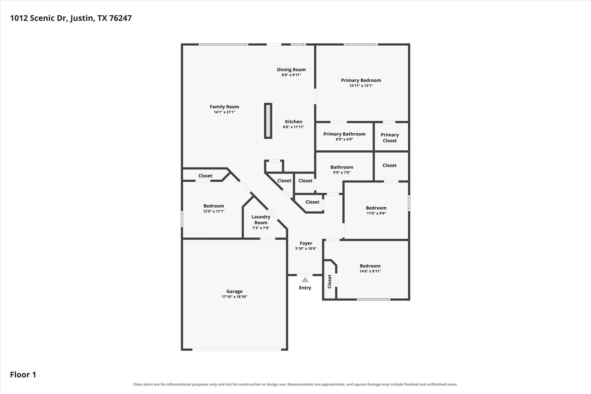 Single Family Residence For Sale in Denton County , 1012 Scenic Drive, Justin, Texas 76247, 4 Bedroom, 2 Bathroom, 2 Garage spaces, 1,635 Sqft, built in 2006, mls#21365717, Real Estate Agent in Justin, Homes For Sale in Denton county, Homes For Sale in Justin, Realtor in Justin Texas, Real Estate Brokerage Independent Realty Texas, Luminita Cordes Realtor
