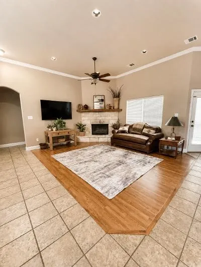Living with Fireplace