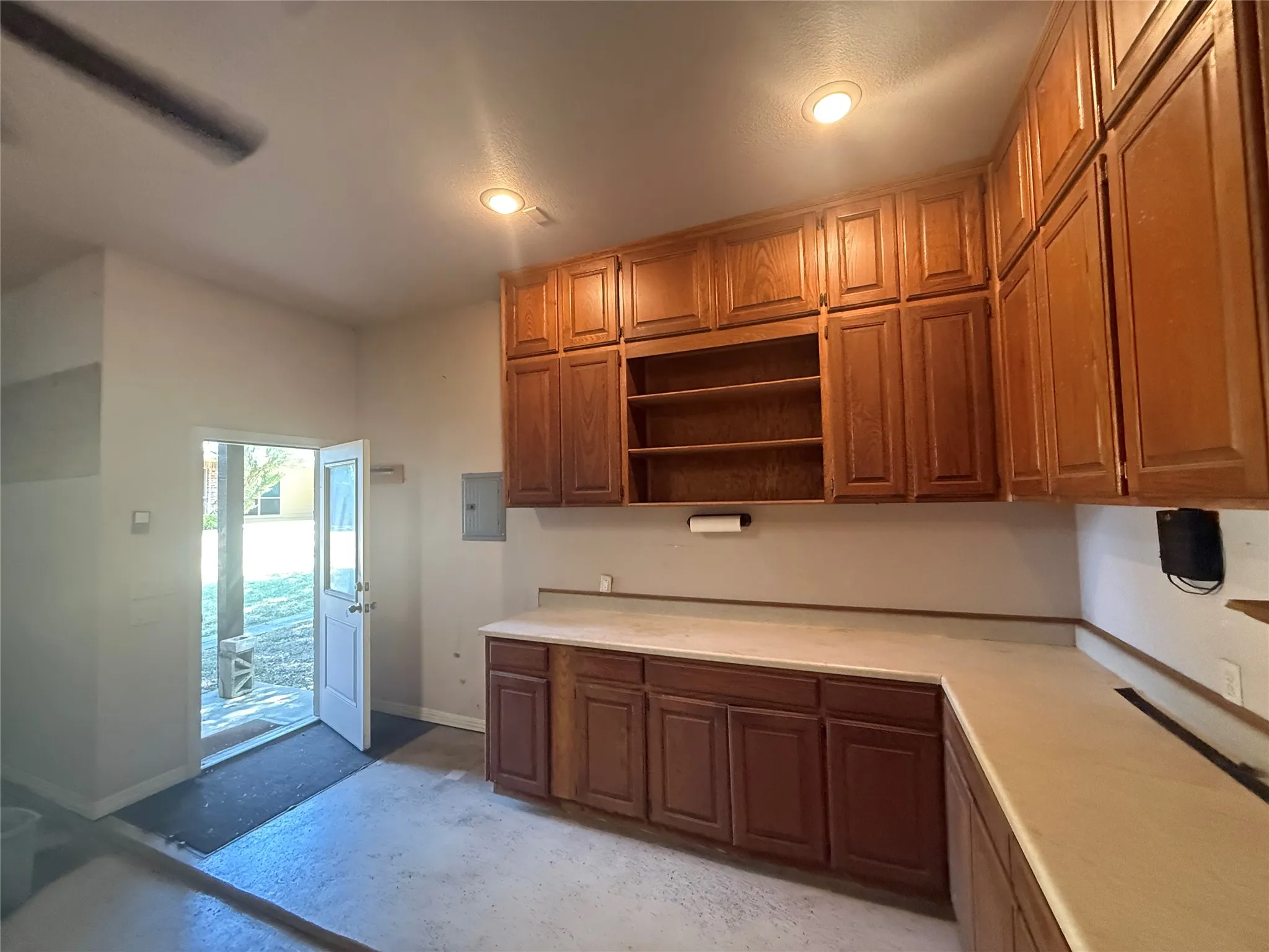 Custom workshop cabinets
