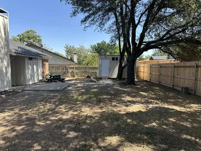 Lots of yard space