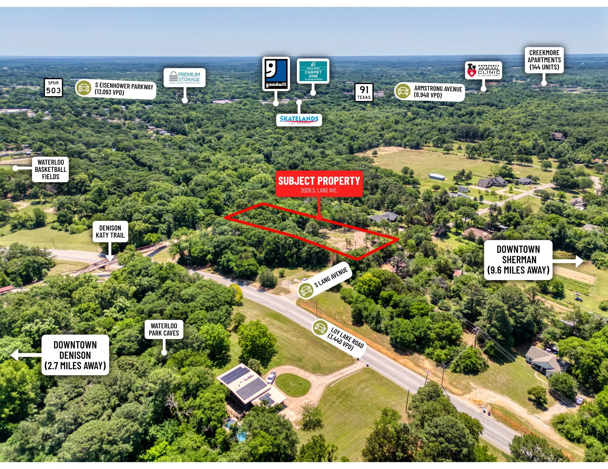 Improved Land For Sale in Grayson County , 2008 S Lang Avenue, Denison, Texas 75020, 0, 0, Garage spaces, 0 Sqft, built in 0, mls#21366913, Real Estate Agent in Denison, Homes For Sale in Grayson county, Homes For Sale in Denison, Realtor in Denison Texas, Real Estate Brokerage Independent Realty Texas, Luminita Cordes Realtor