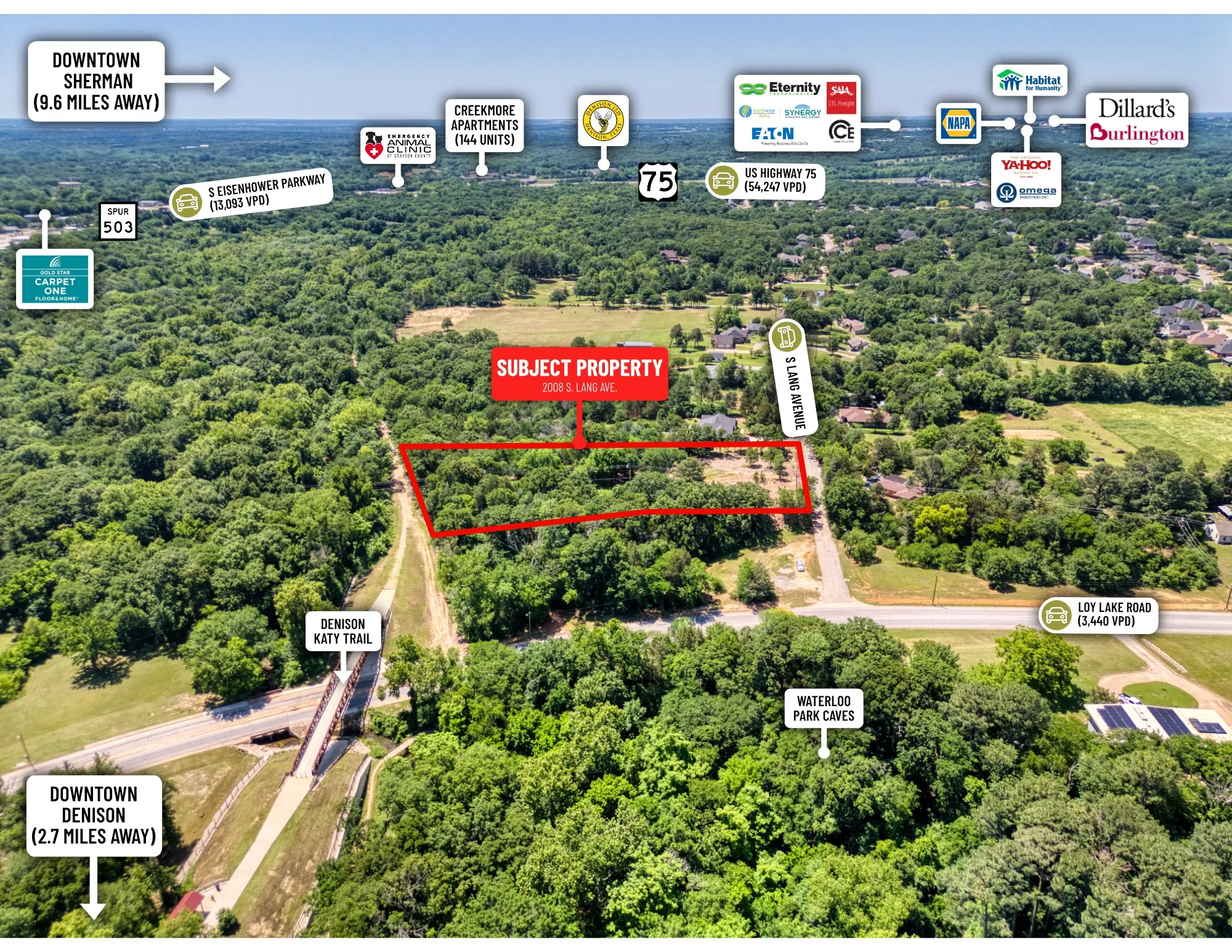Improved Land For Sale in Grayson County , 2008 S Lang Avenue, Denison, Texas 75020, 0, 0, Garage spaces, 0 Sqft, built in 0, mls#21366913, Real Estate Agent in Denison, Homes For Sale in Grayson county, Homes For Sale in Denison, Realtor in Denison Texas, Real Estate Brokerage Independent Realty Texas, Luminita Cordes Realtor