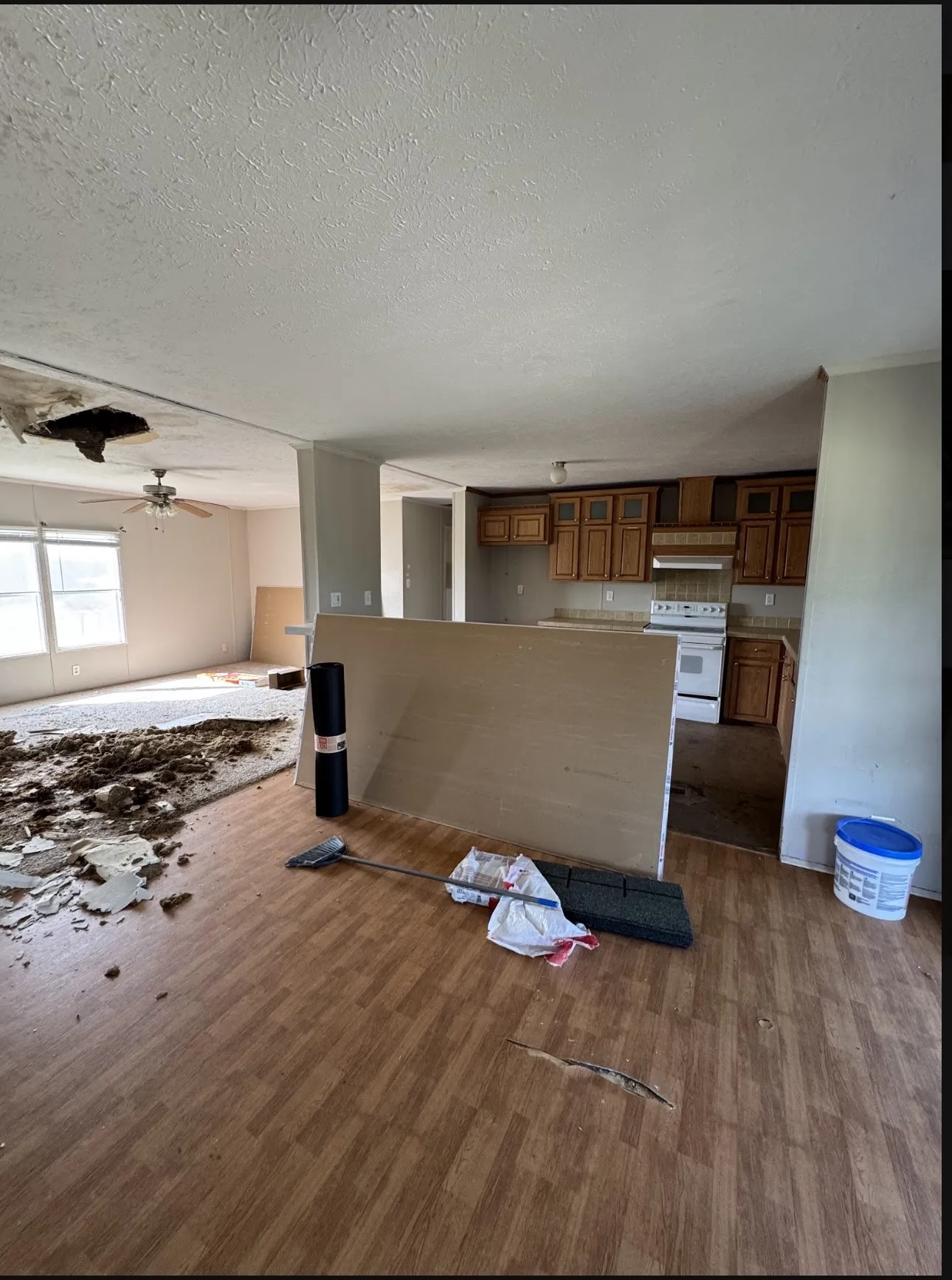 recent damage