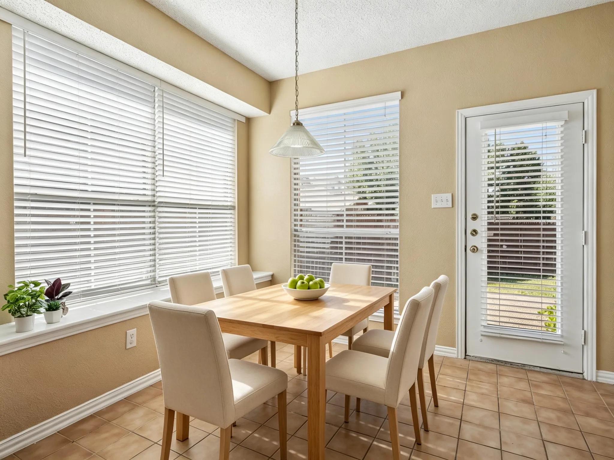 Virtually Staged Breakfast Nook