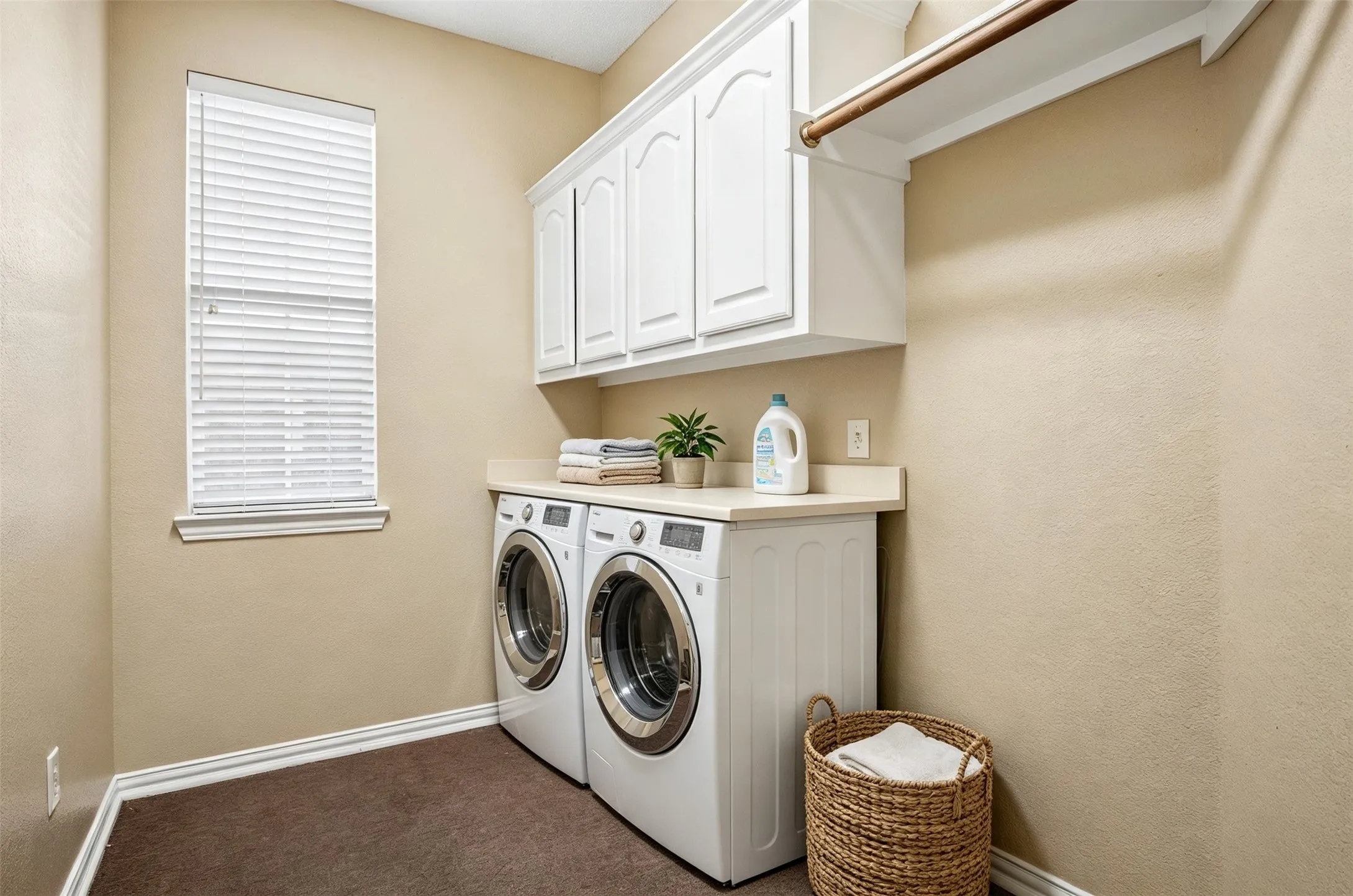 Virtually Staged Laundry Room. W/D are not included