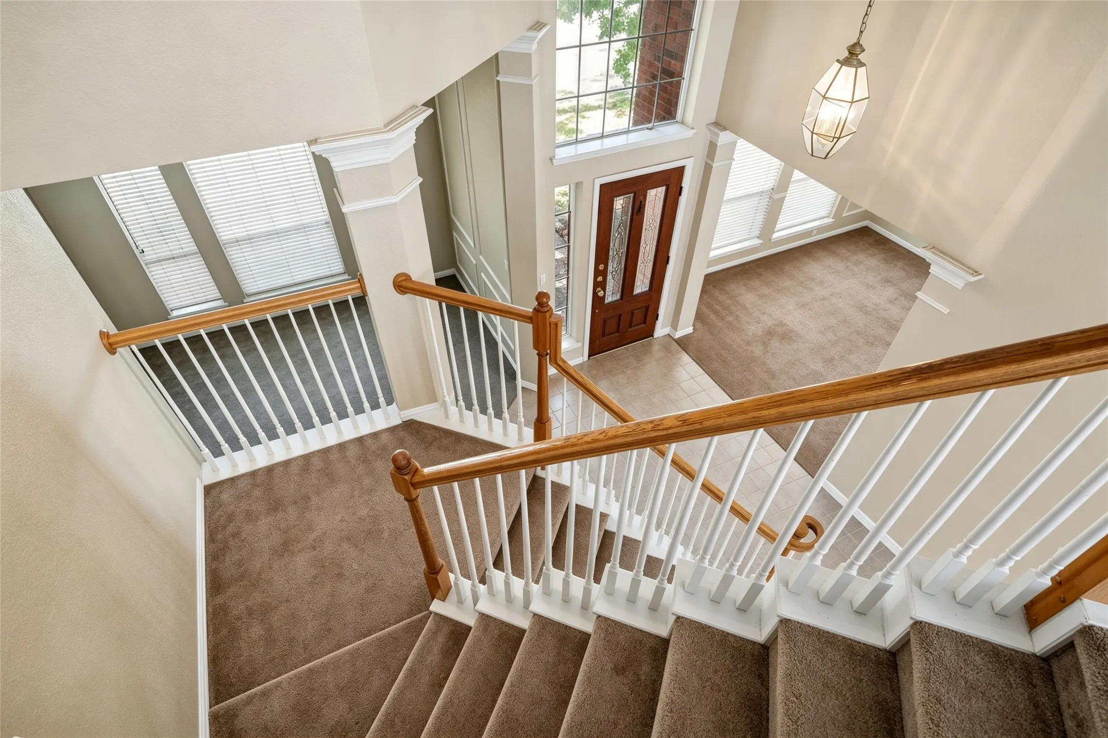 View from upstairs