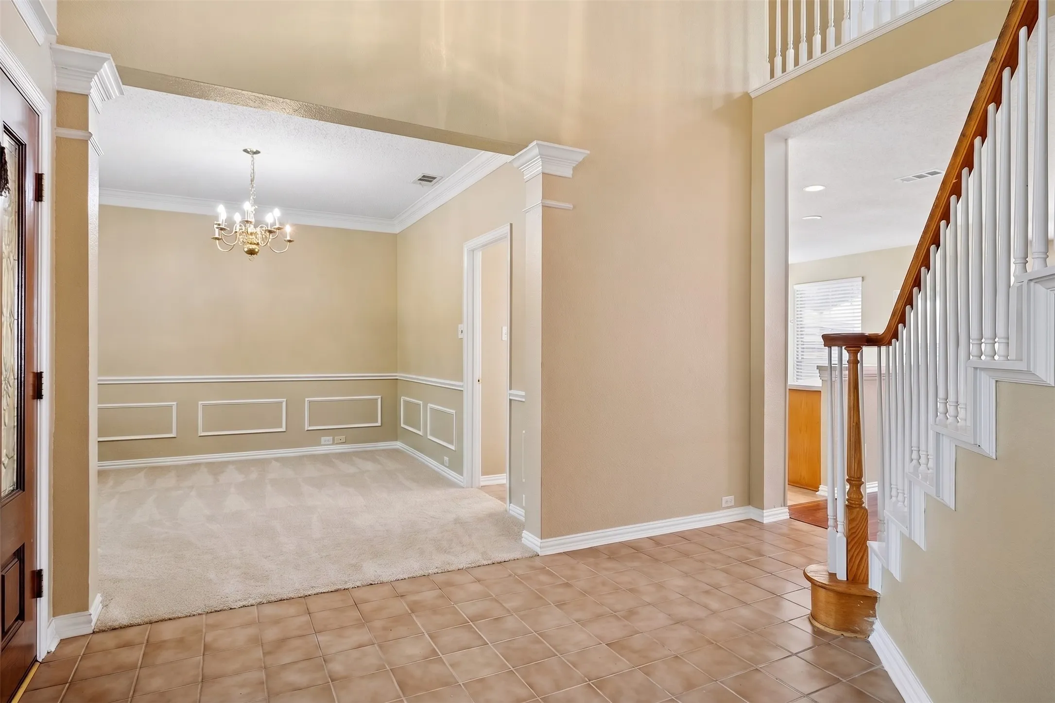 Formal Dining Room with Kitchen access