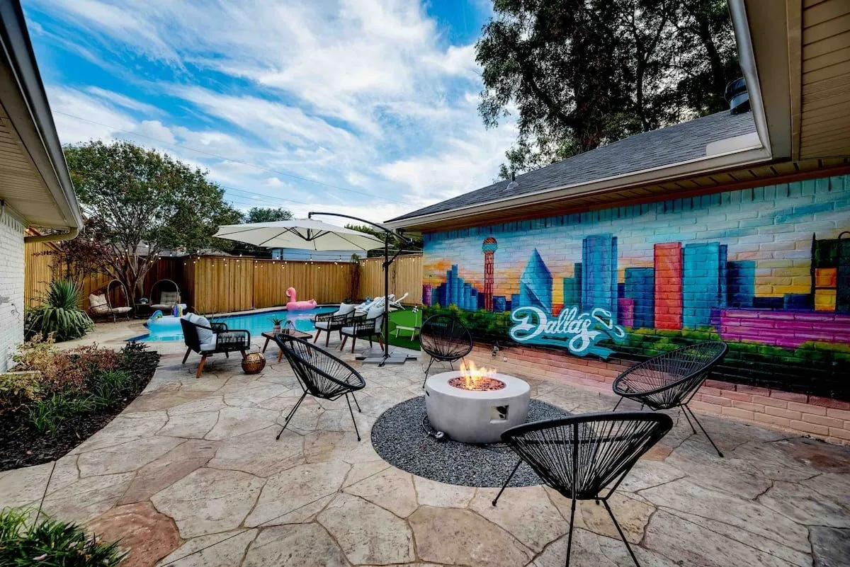 Fabulous wall mural