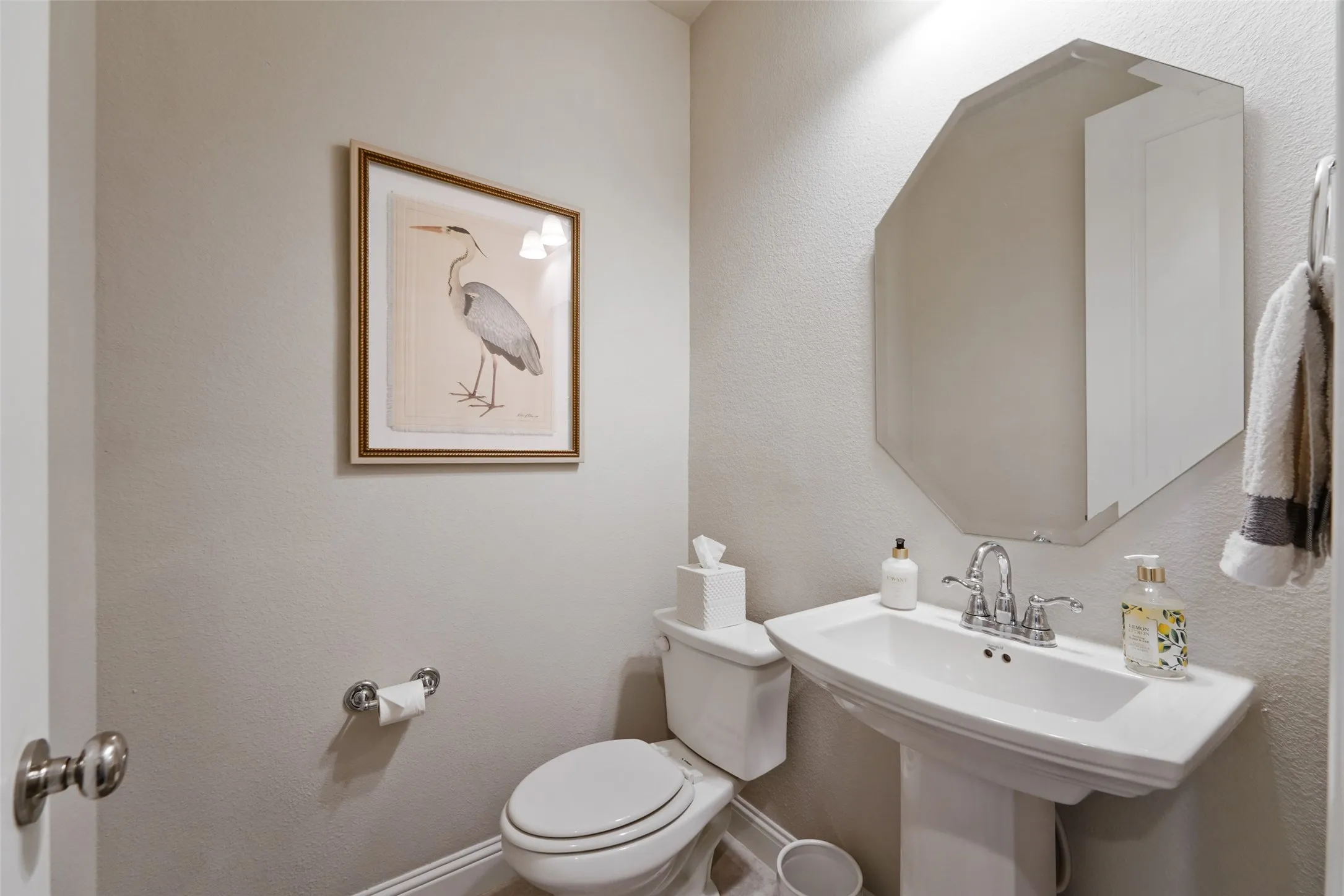 Half Bath on 1st Floor