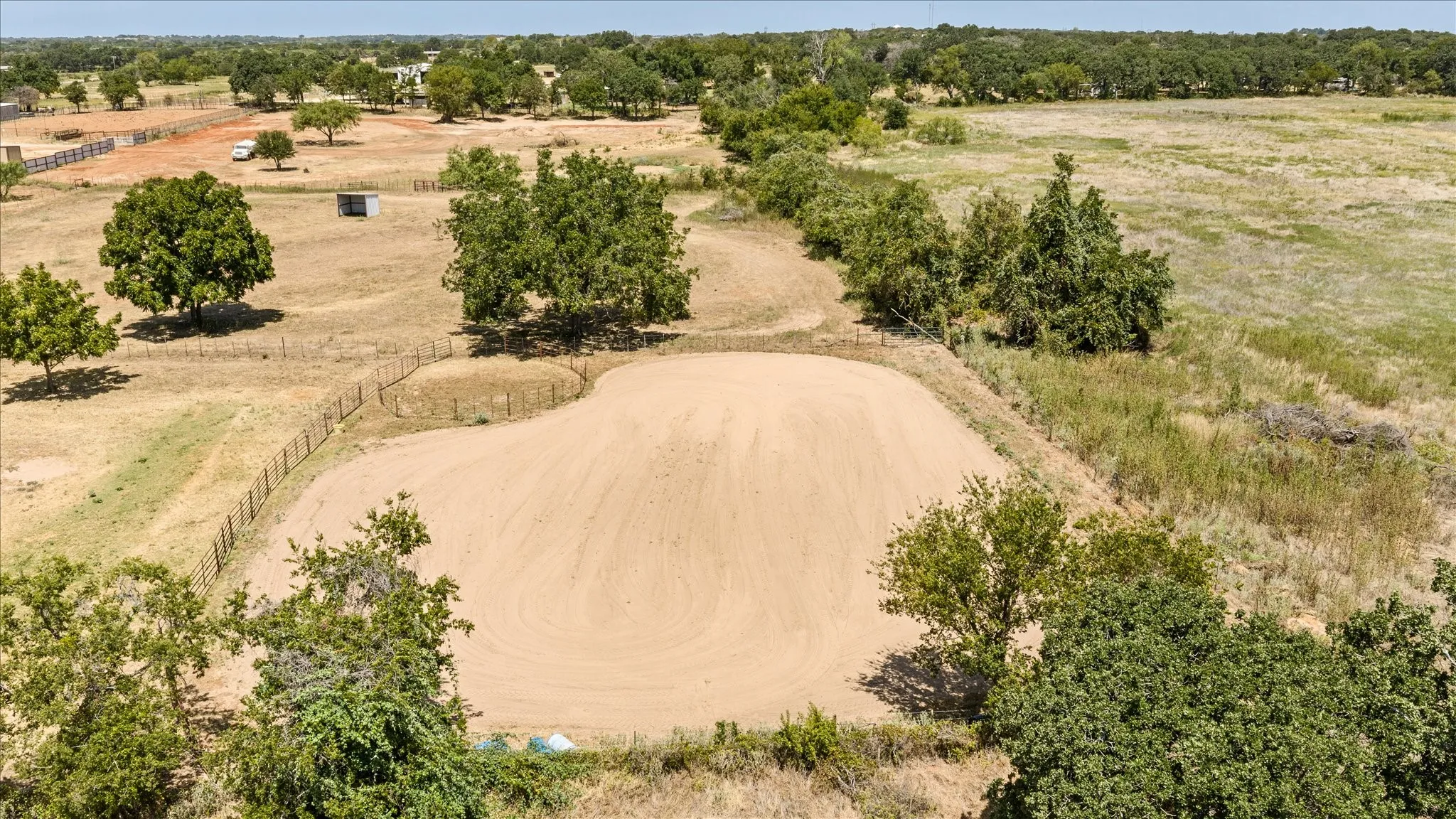 Beautiful sandy area for arena