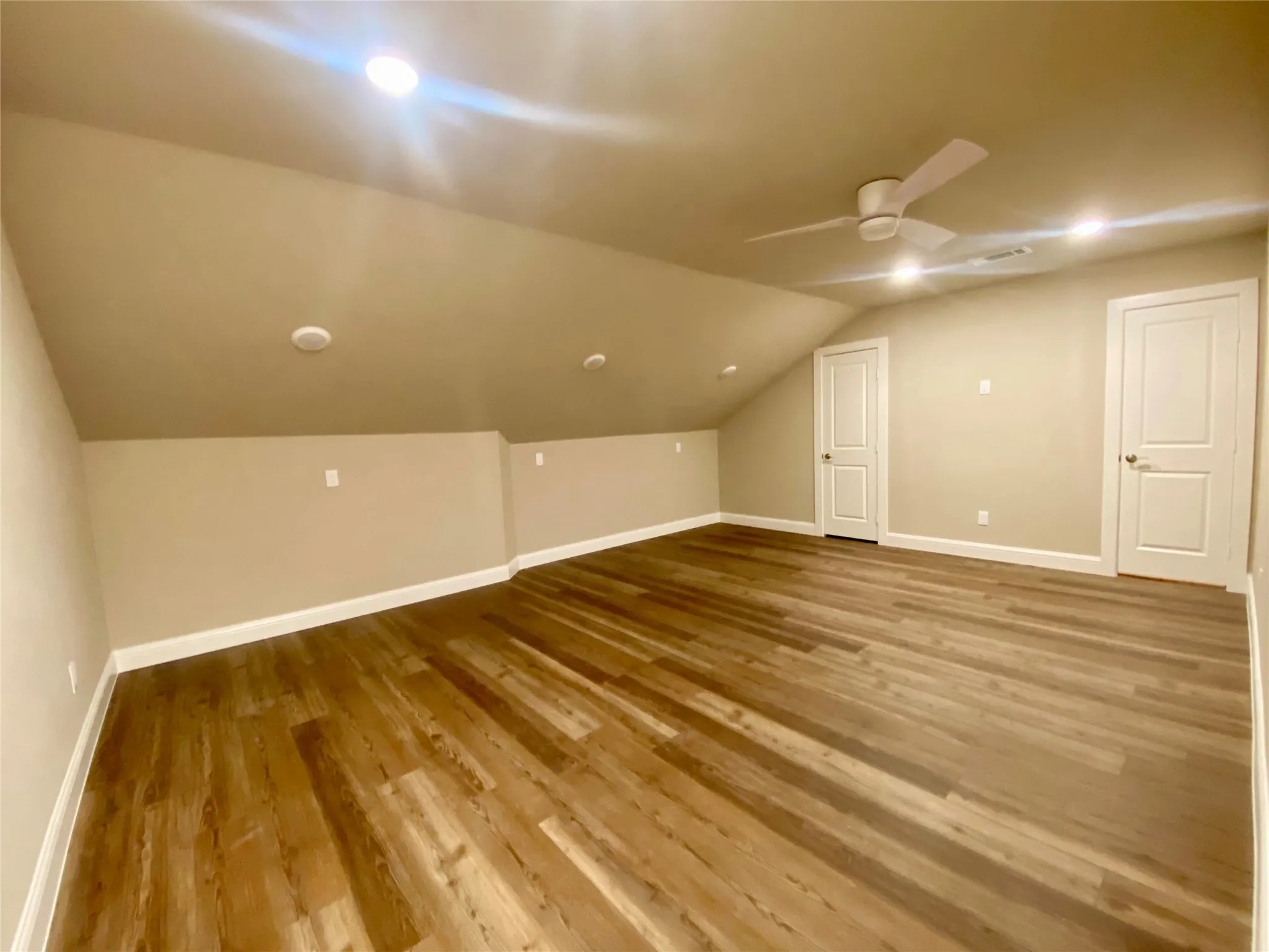 Upstairs. Could be used as 2nd Primary Bedroom, Theatre Room, Gameroom & More