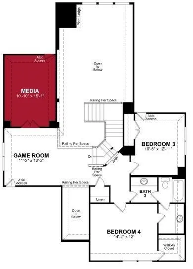 Builder's Floor Plan