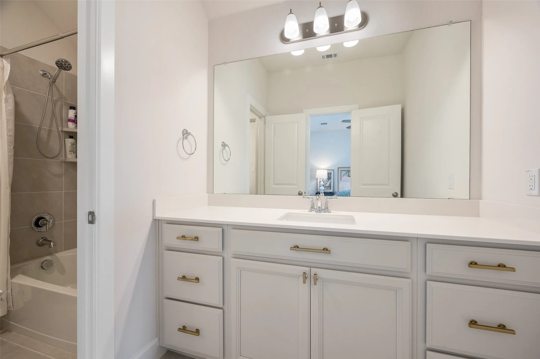 jack and jill style bathroom upstairs