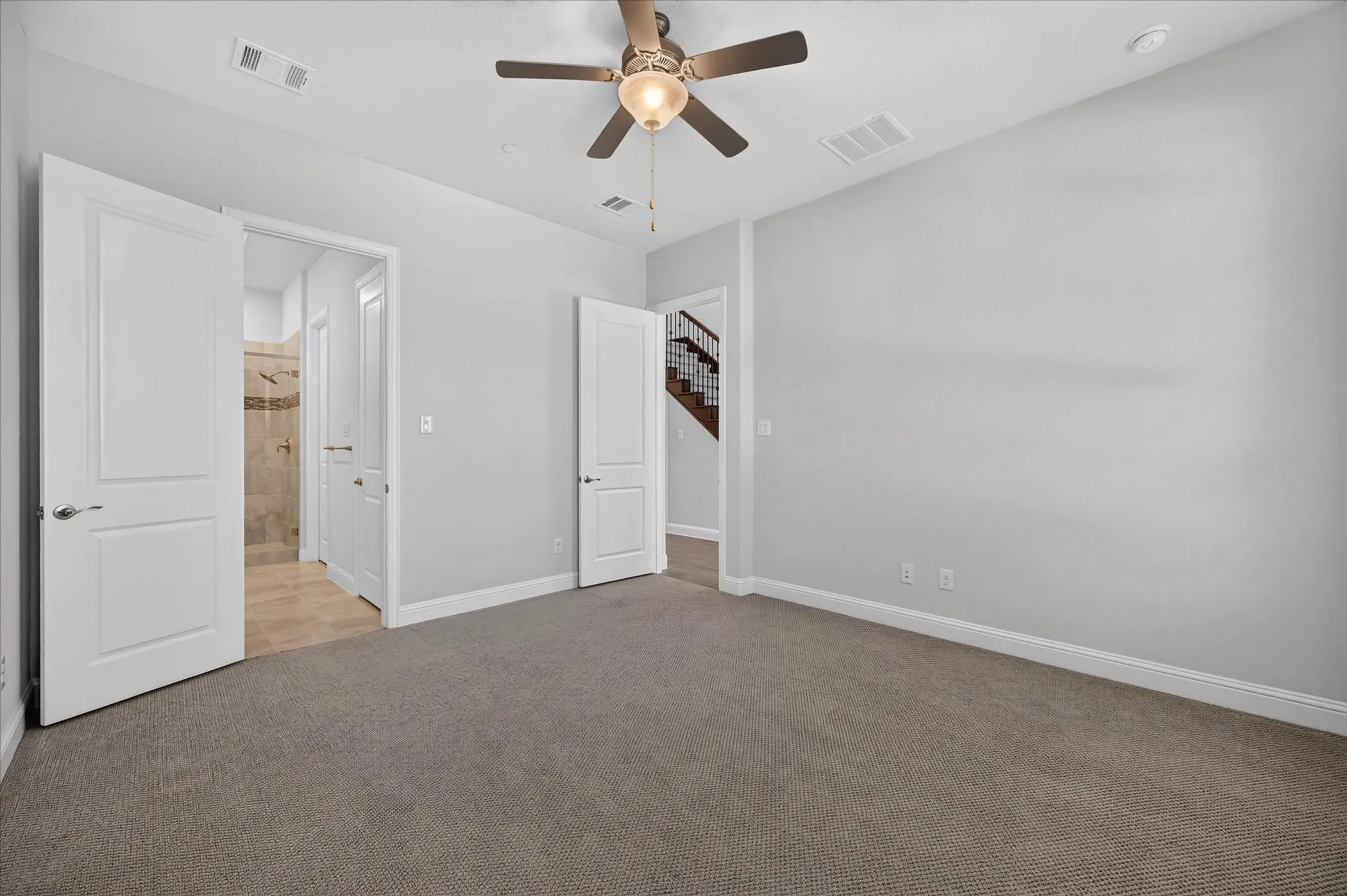 Primary Bedroom Located on First Floor