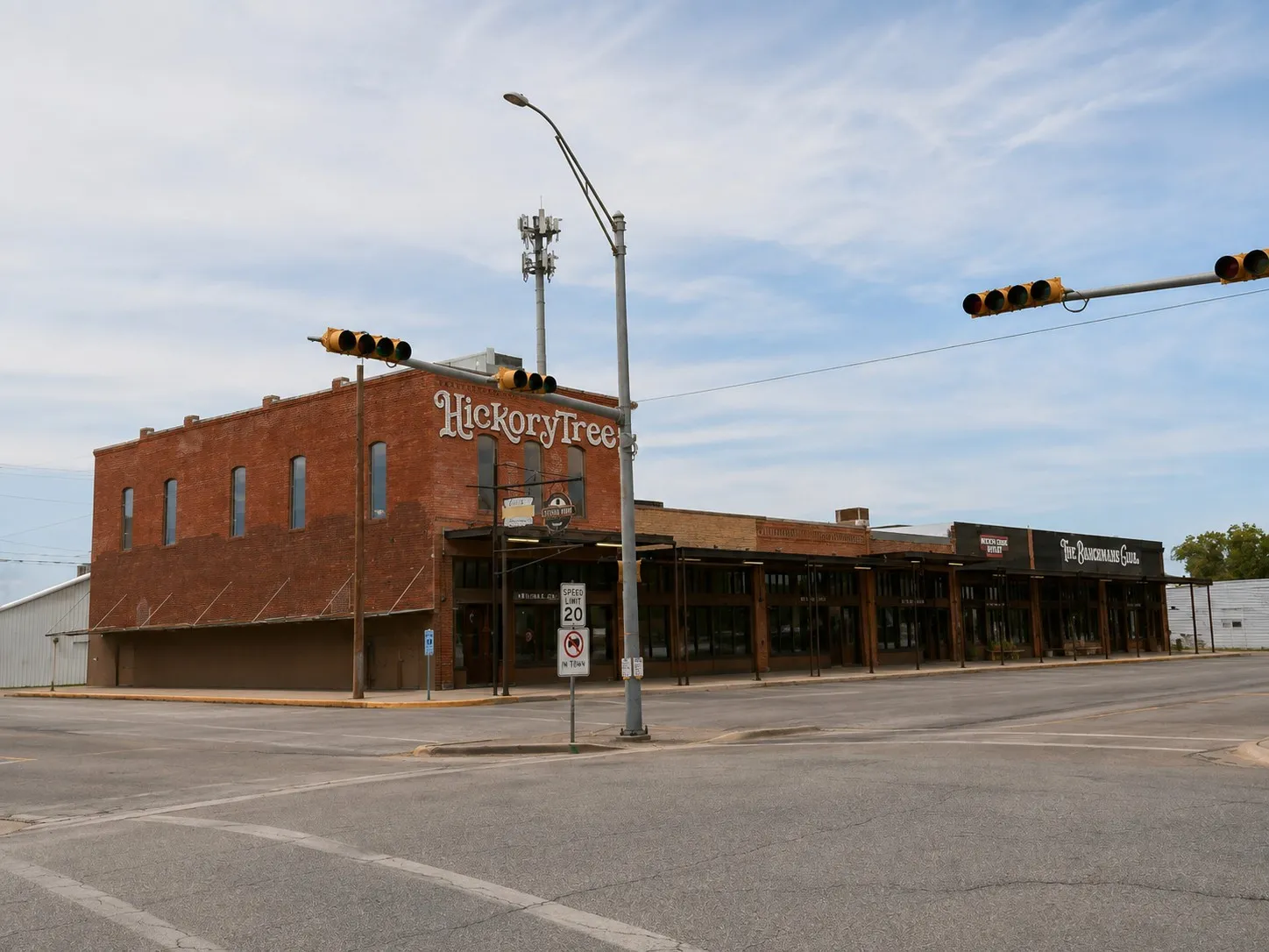 Downtown Joshua just north of property on Main St.