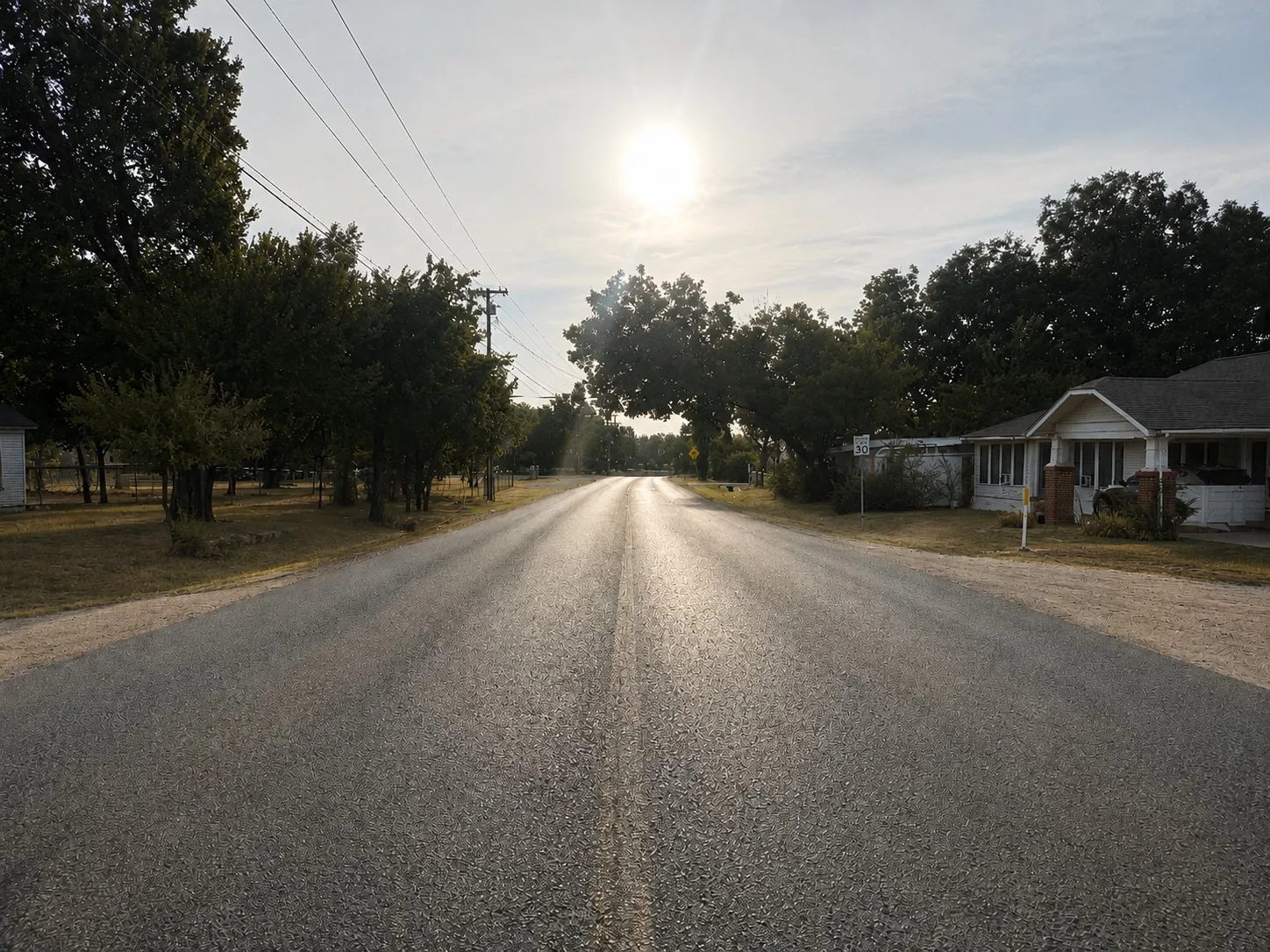Main St. & 14th Street looking West