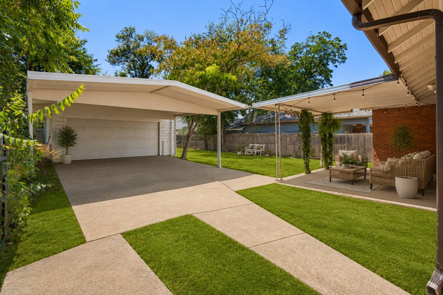 Yard Enhanced With AI