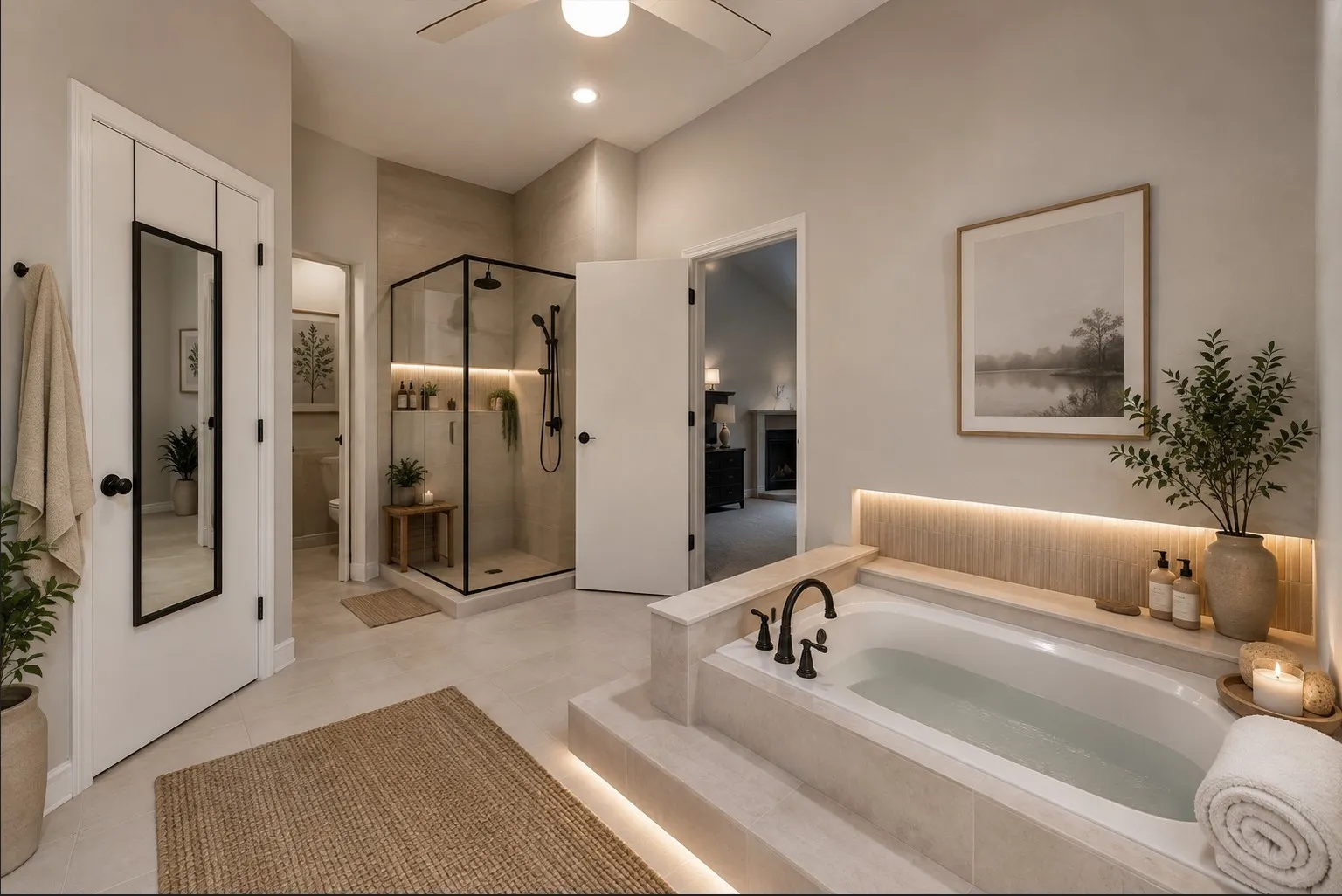 You are so close to turning your bathrooom into a spa