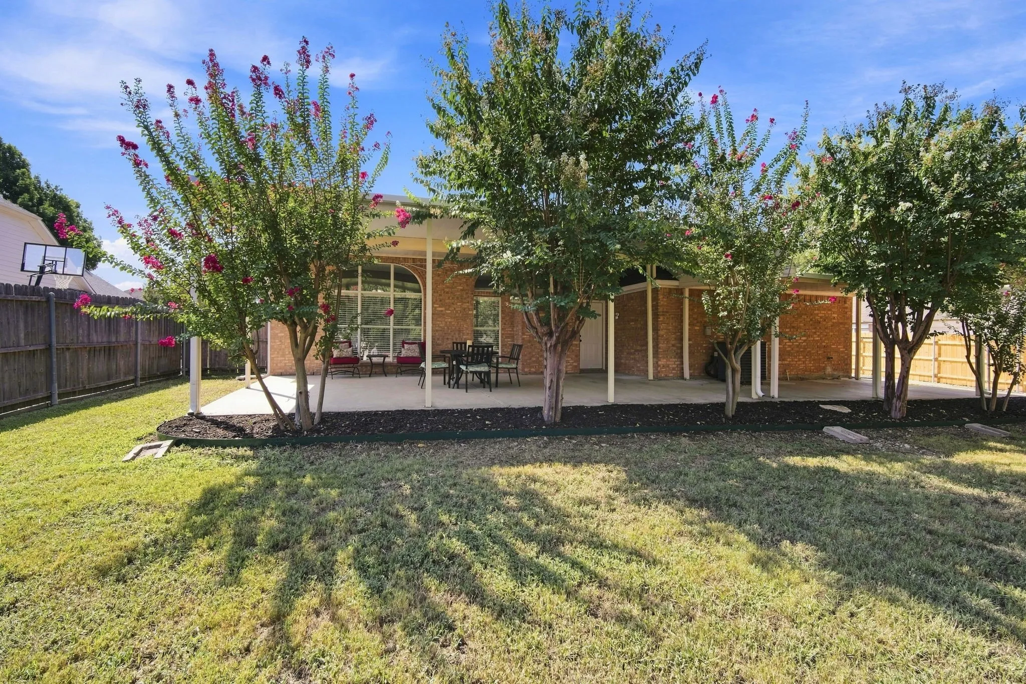 HUGE covered patio.  Enjoy and entertain in this fabulous space.
