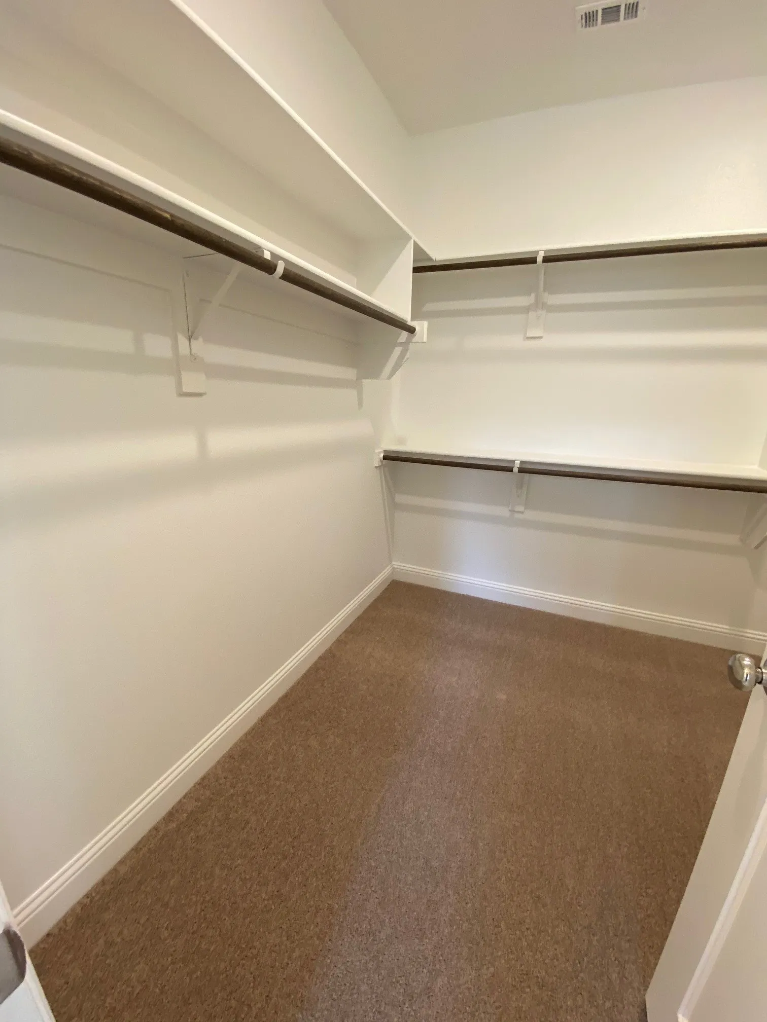 Primary walk-in closet
