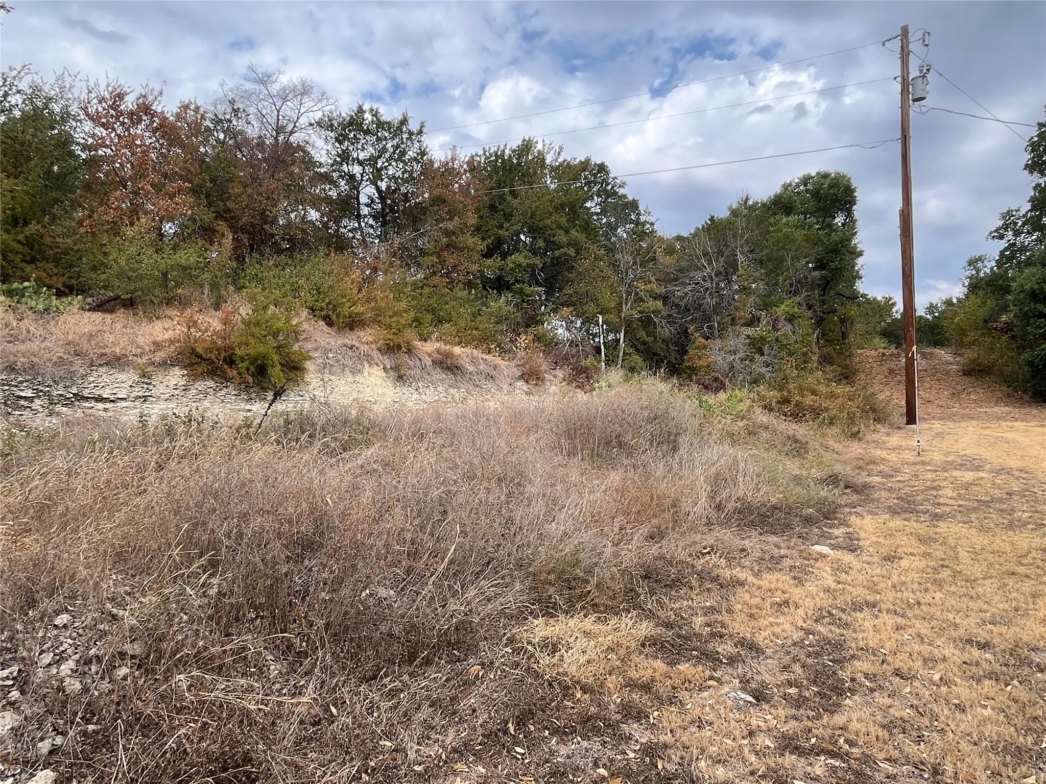 View from the Road at the front right corner