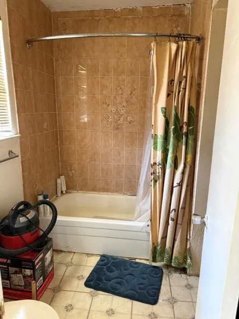 Main bath tub-shower