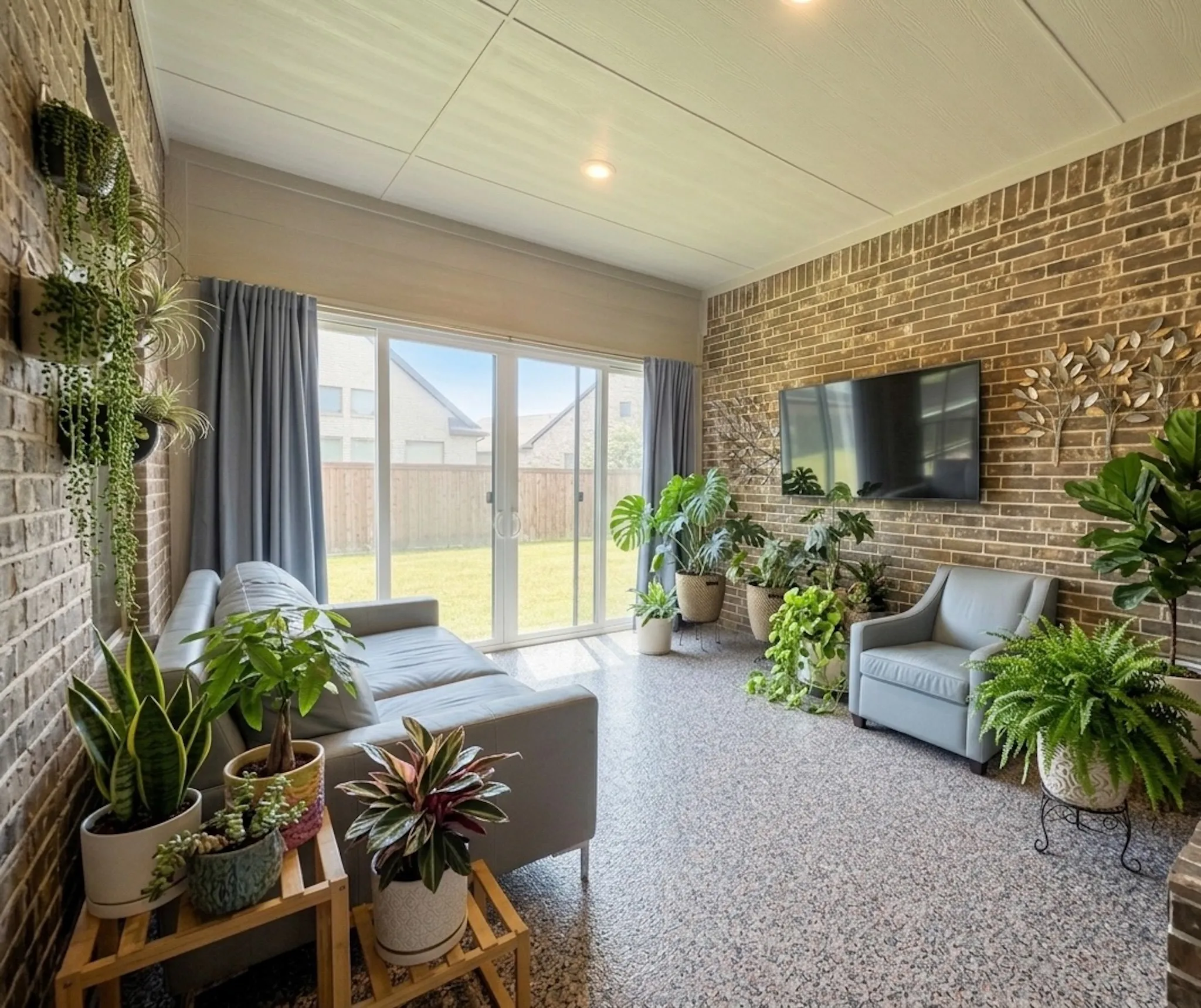 Enclosed patio or sunroom