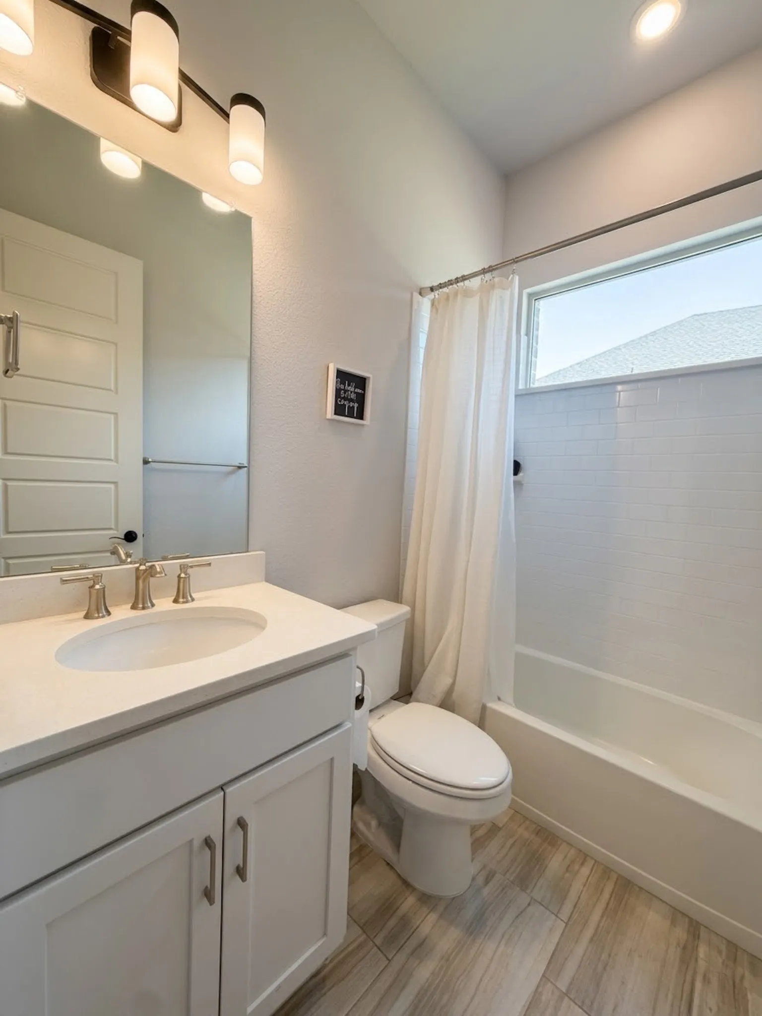 Downstairs guest bathroom