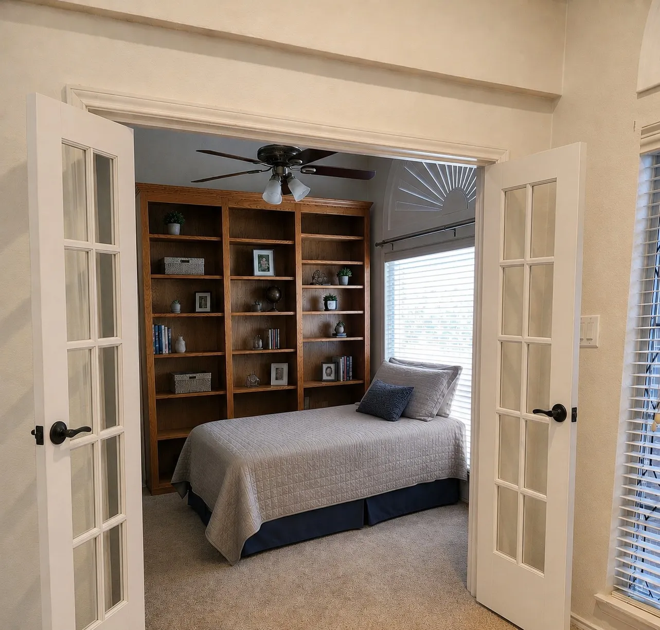 Virtually Staged Bedroom