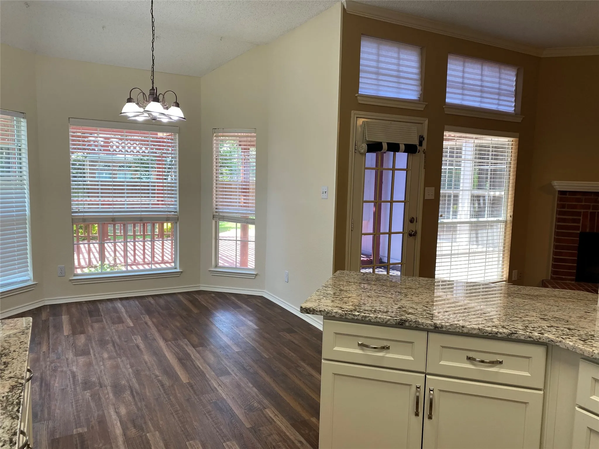 View of Open kitchen to Dining & Living