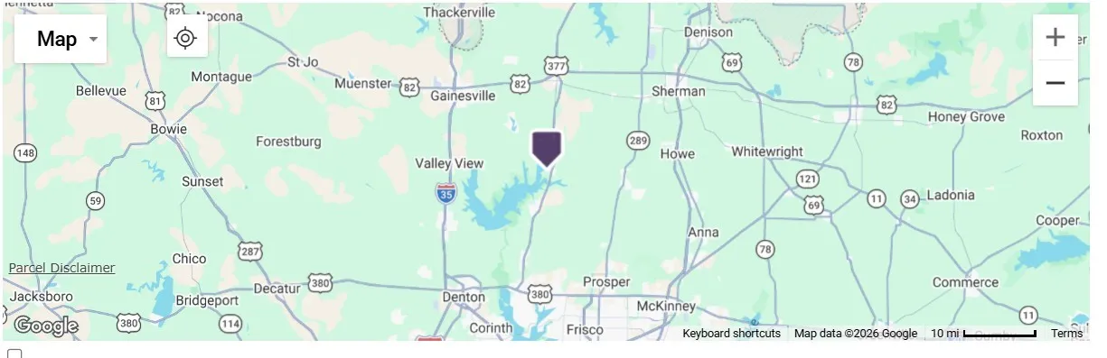 Location Map. Displaying the geographic position of the property within its regional context