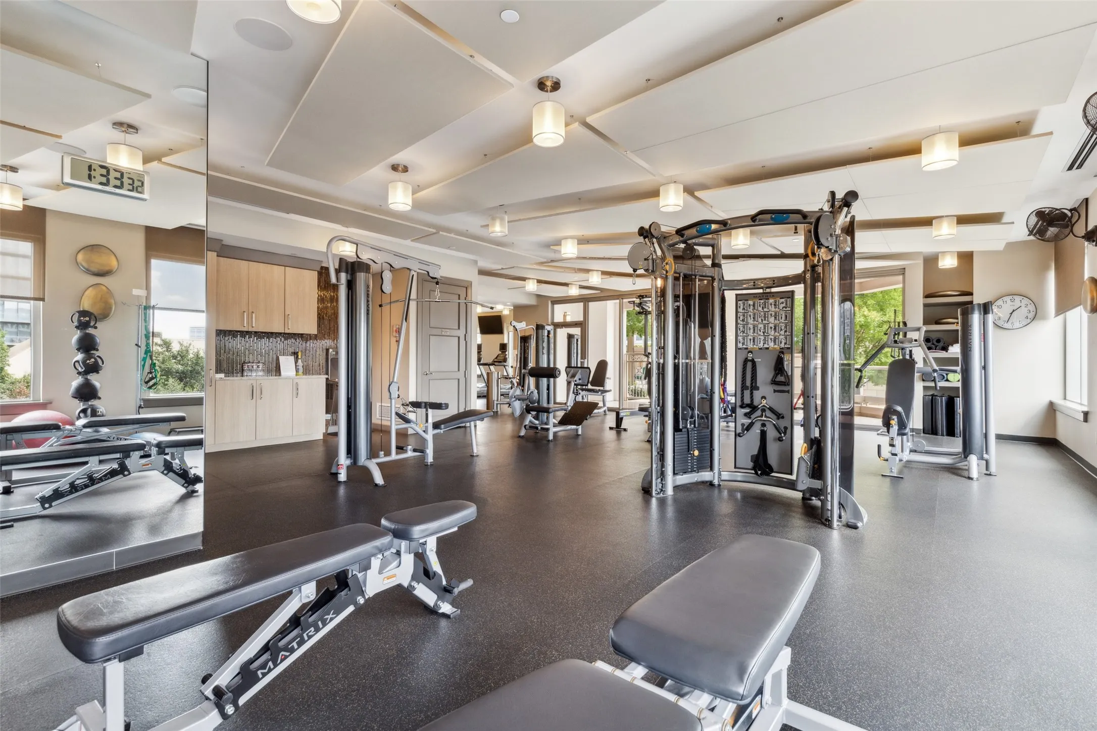 Resident Gym with Sauna