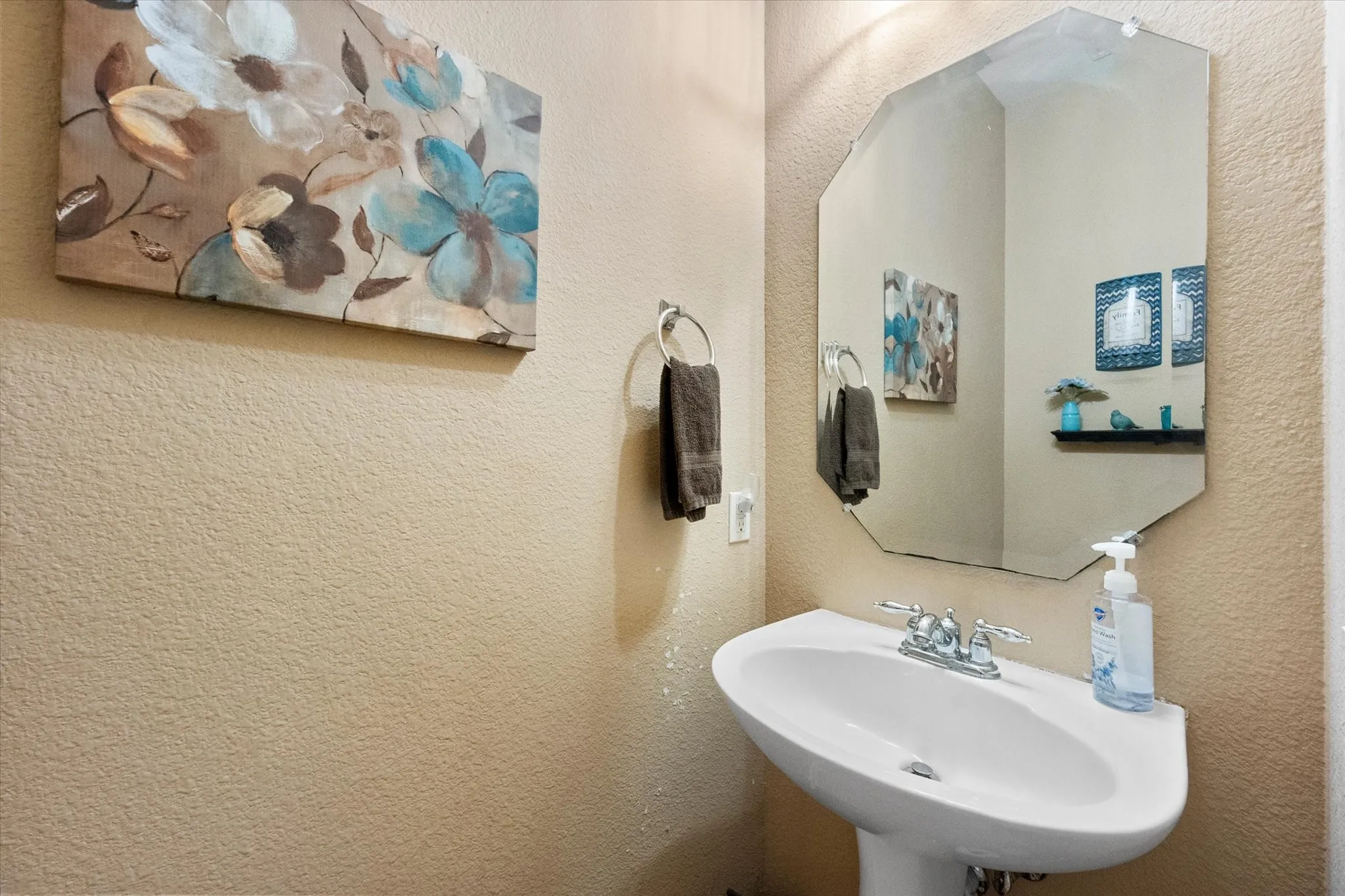 Half-bath downstairs